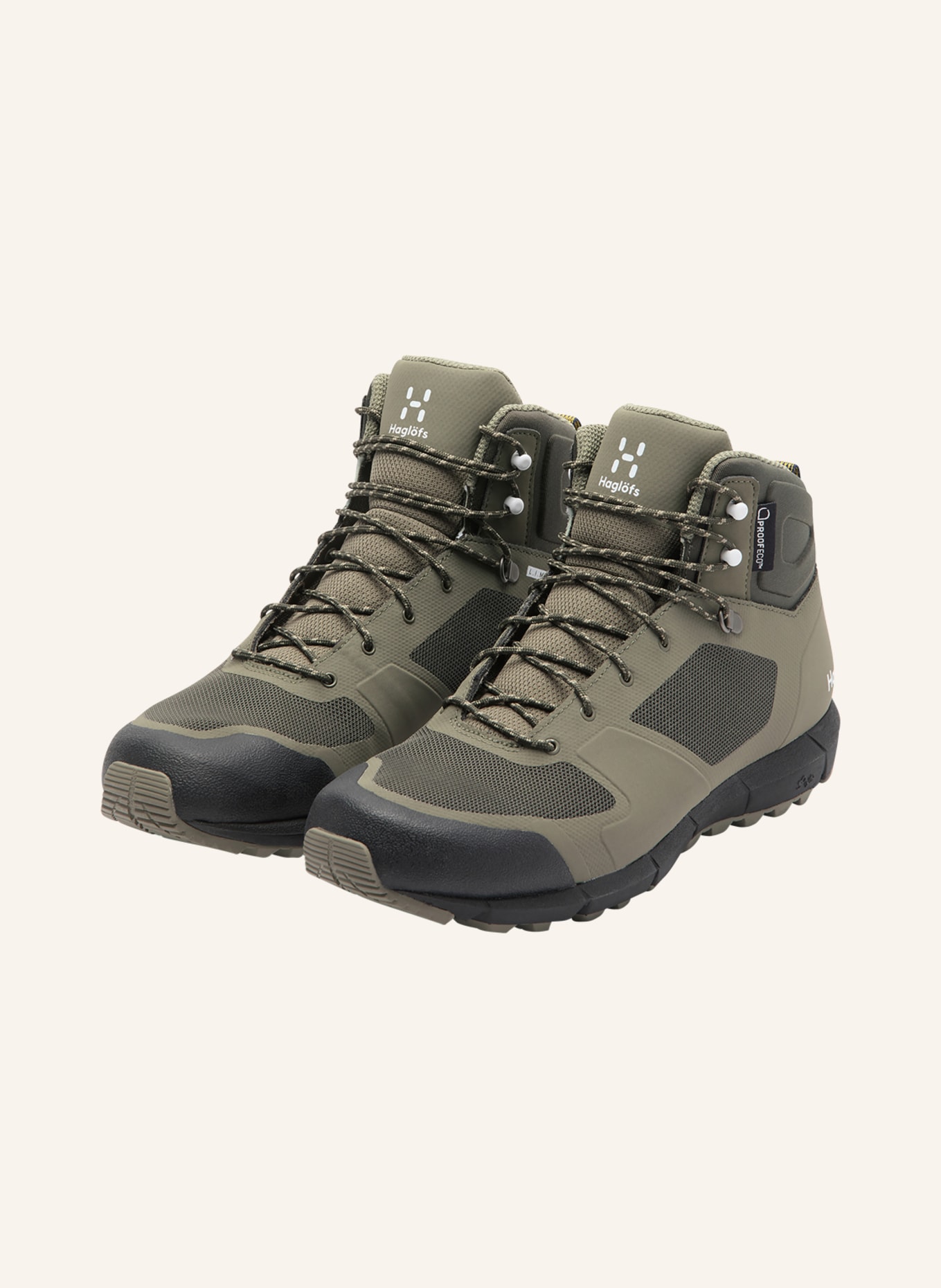 Haglöfs Outdoor-Schuhe L.I.M MID PROOF ECO, Farbe: OLIV (Bild 1)