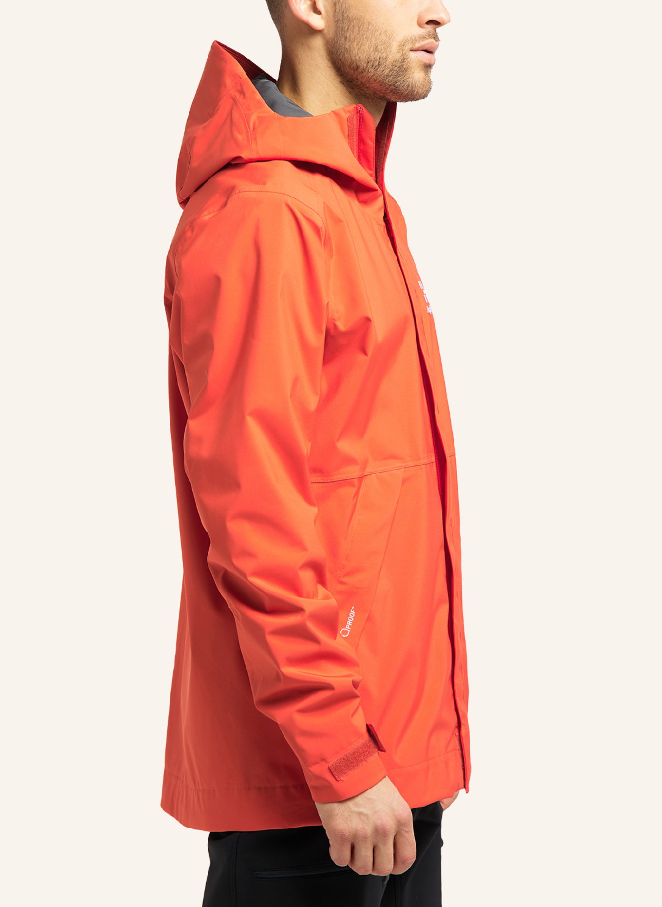 Haglöfs Hardshelljacke TJÄRN, Farbe: ORANGE (Bild 7)