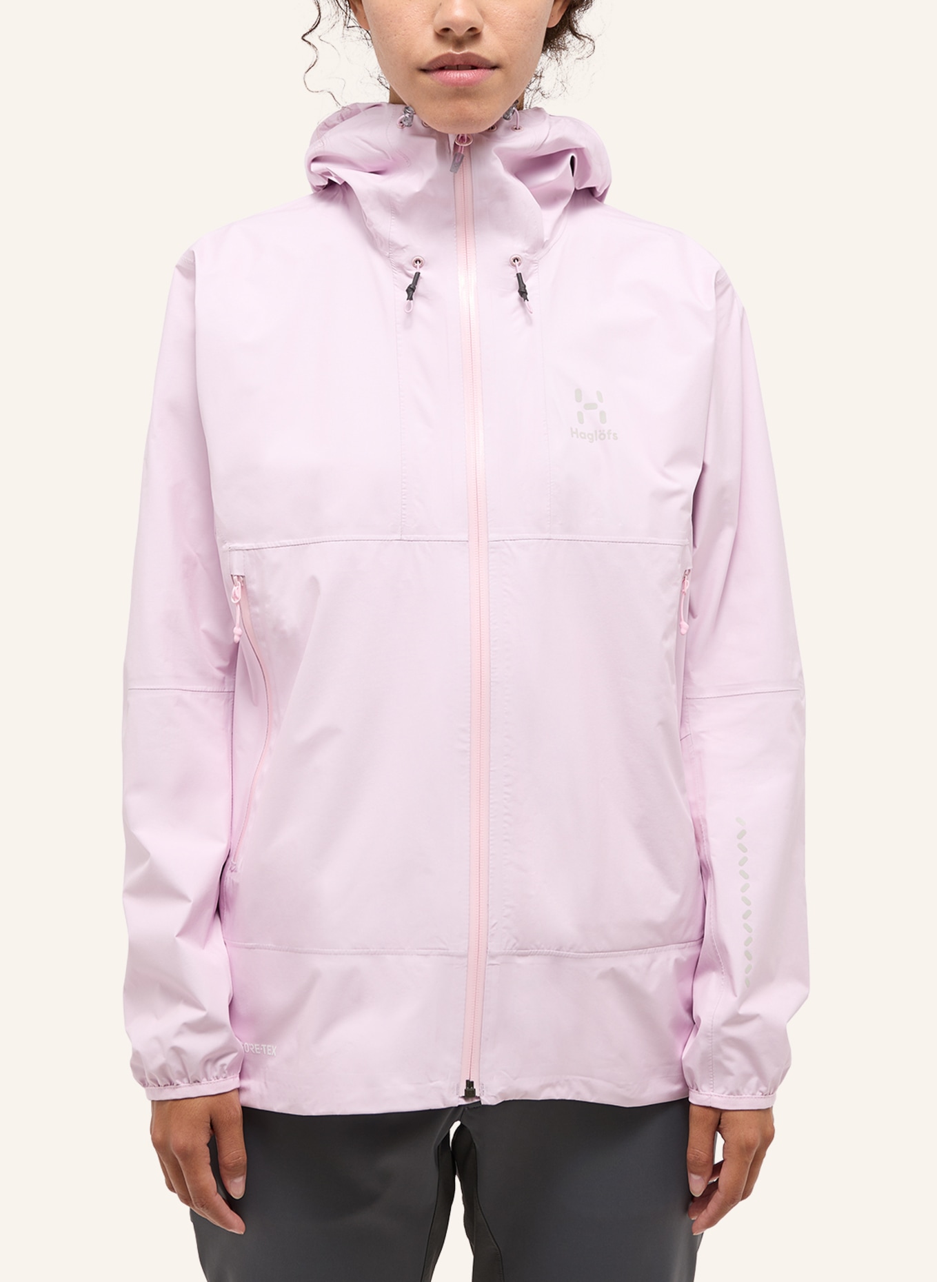 Haglöfs Hardshelljacke L.I.M GTX II, Farbe: PINK (Bild 7)