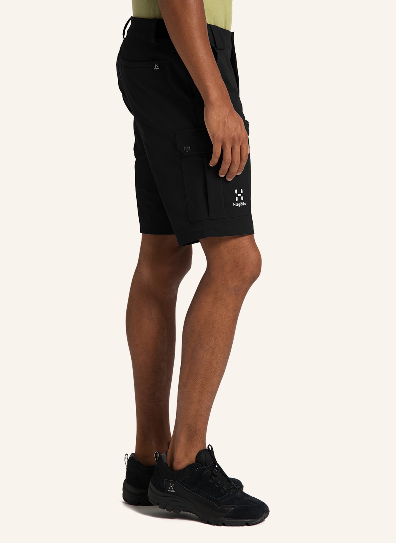 Haglöfs Outdoor-Shorts RUGGED STANDARD, Farbe: SCHWARZ (Bild 3)