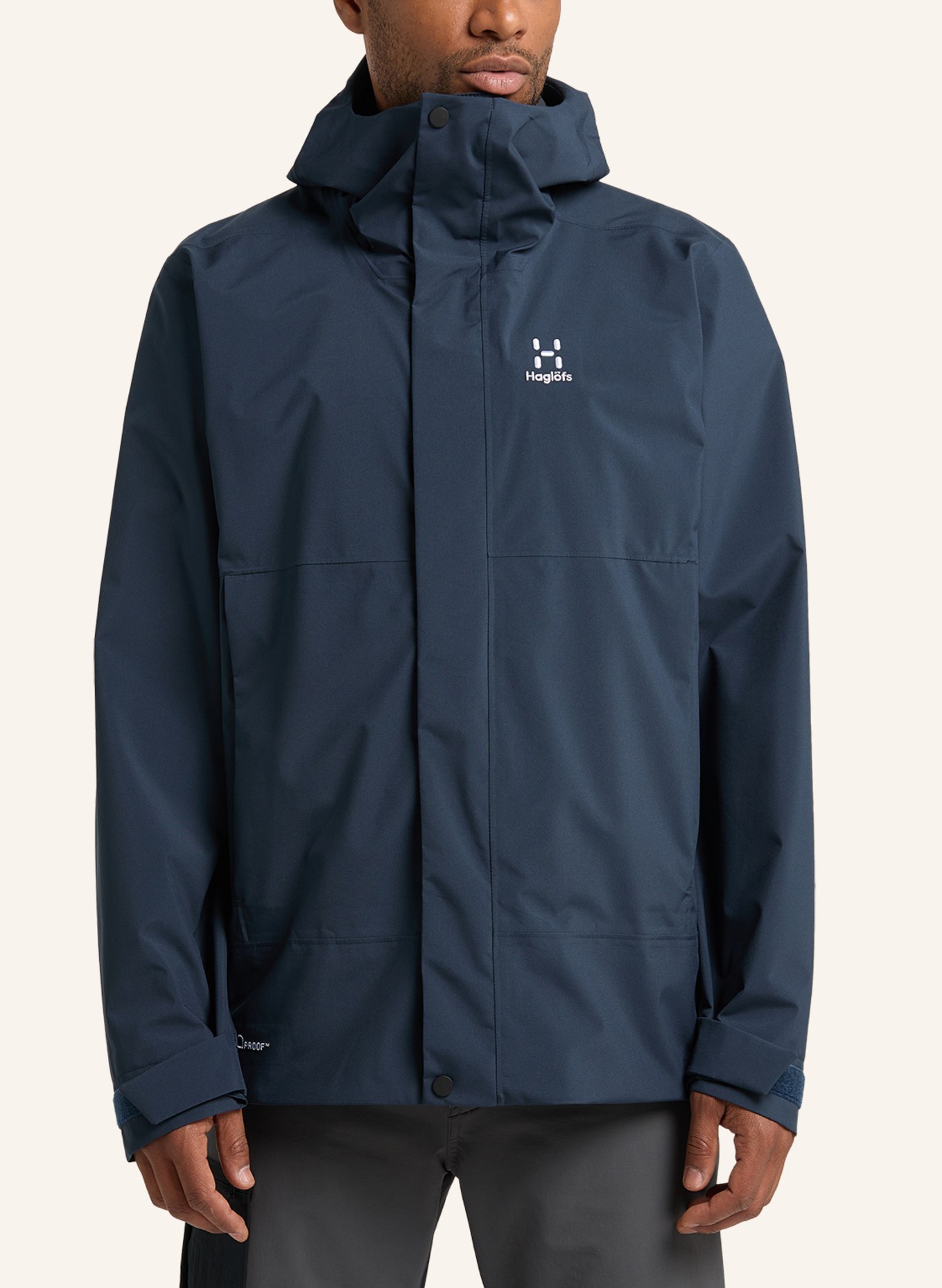 Haglöfs Hardshelljacke KOYAL PROOF, Farbe: DUNKELBLAU (Bild 5)