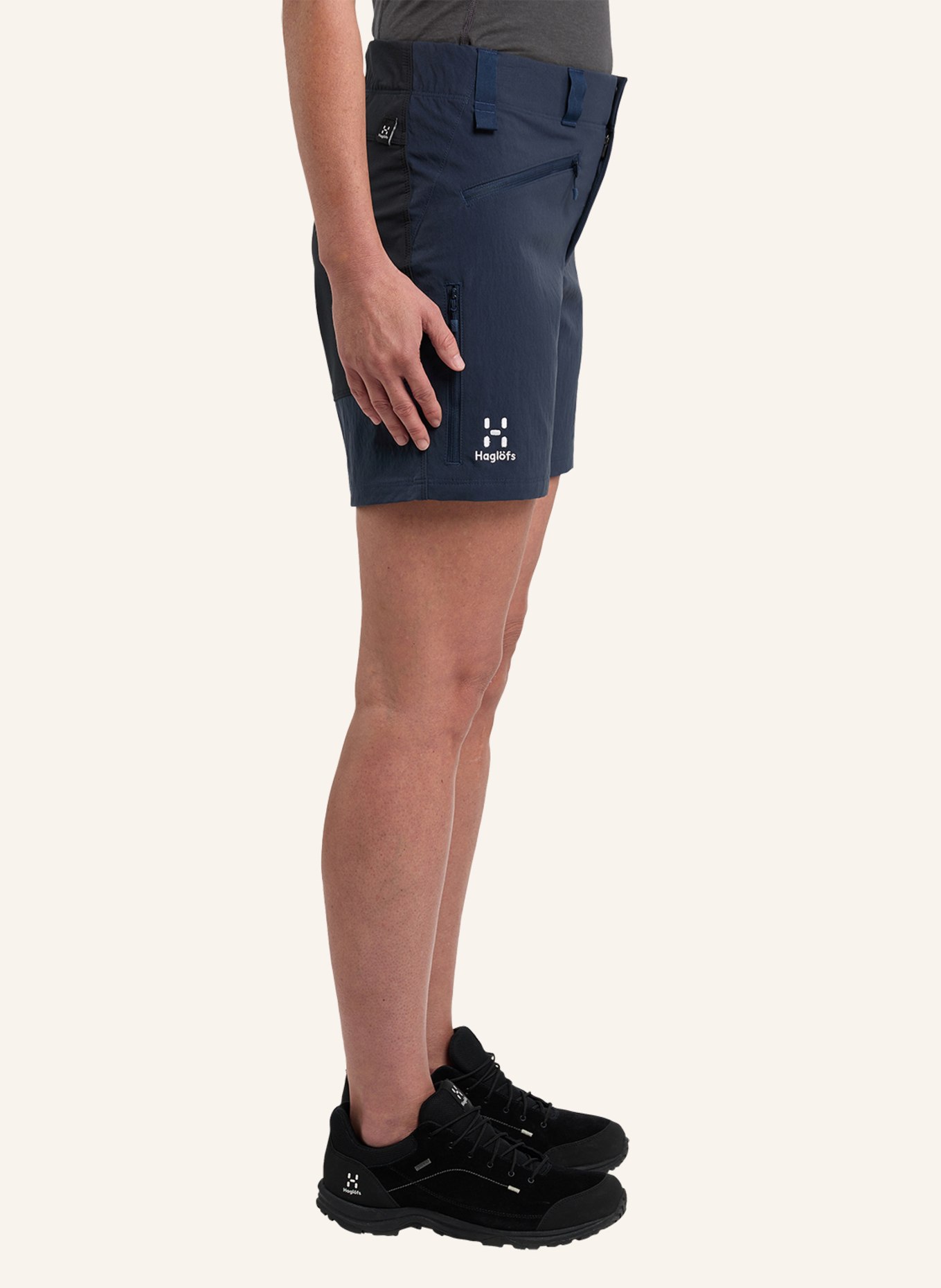 Haglöfs Outdoor-Shorts MID STANDARD, Farbe: DUNKELBLAU (Bild 3)