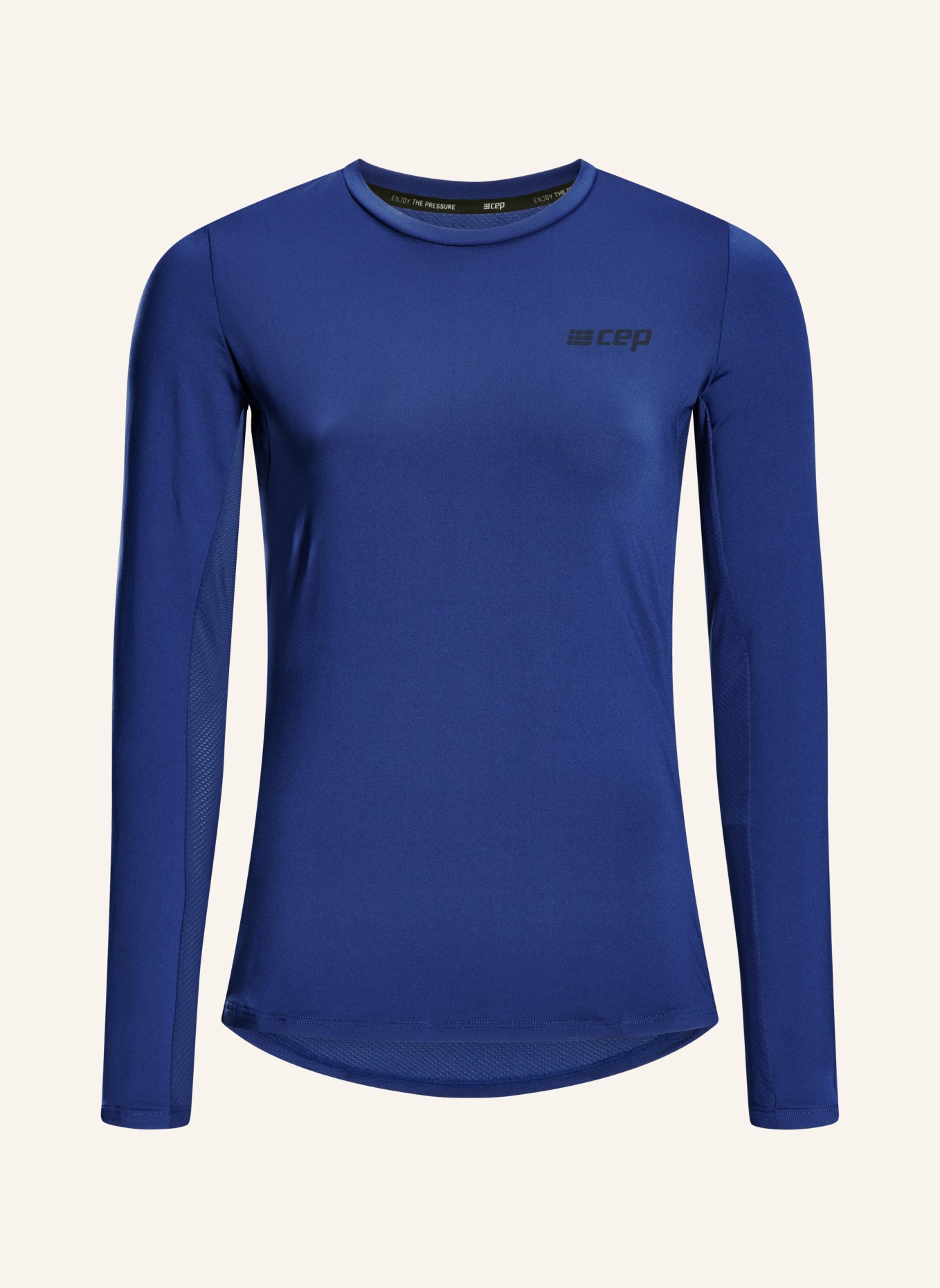 cep Laufshirt THE RUN LONG SLEEVE, Farbe: DUNKELBLAU (Bild 1)