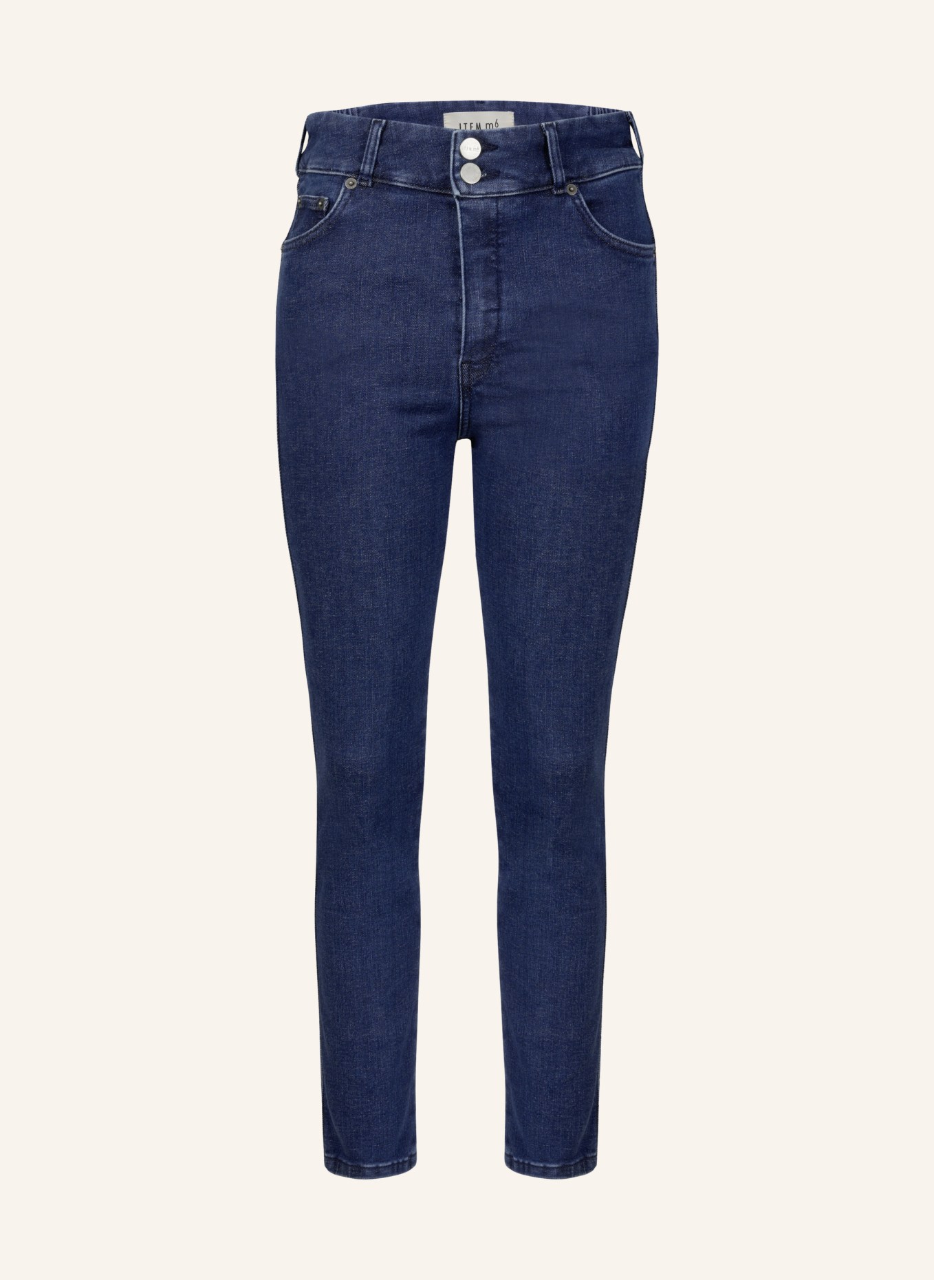 ITEM m6 Jeans SLIM HIGH RISE DENIM mit Shaping-Effekt, Farbe: BLAU (Bild 1)