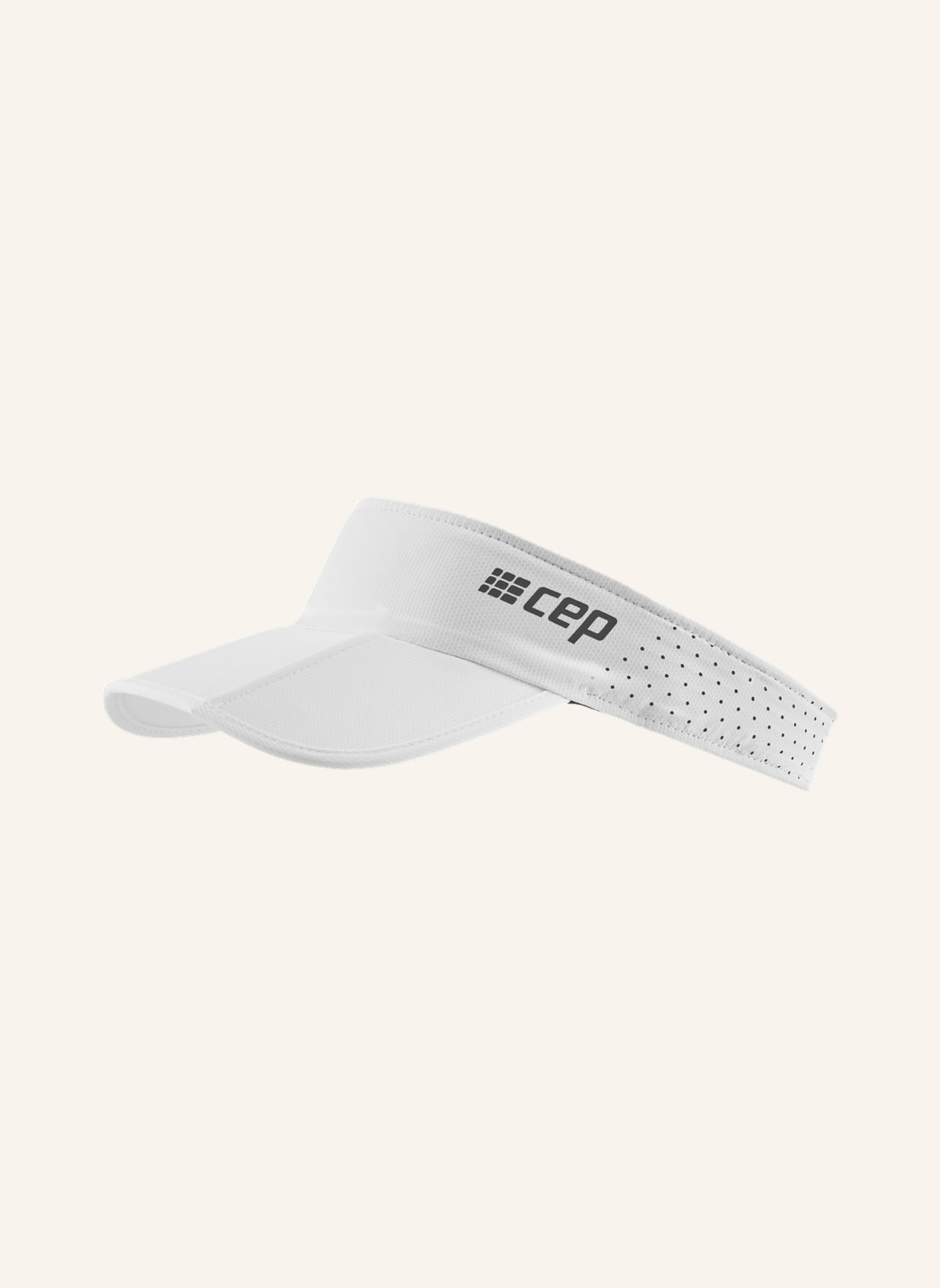 cep Visor-Cap THE RUN, Farbe: WEISS (Bild 1)