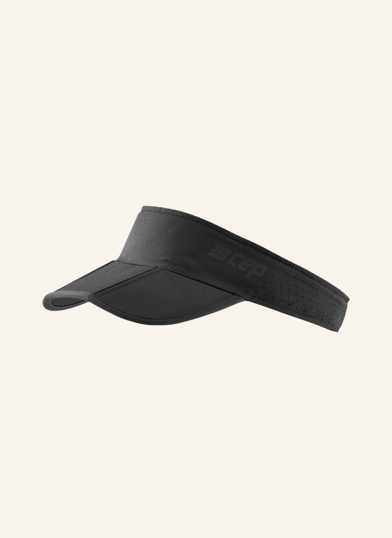 cep Visor-Cap THE RUN, Farbe: SCHWARZ (Bild 1)