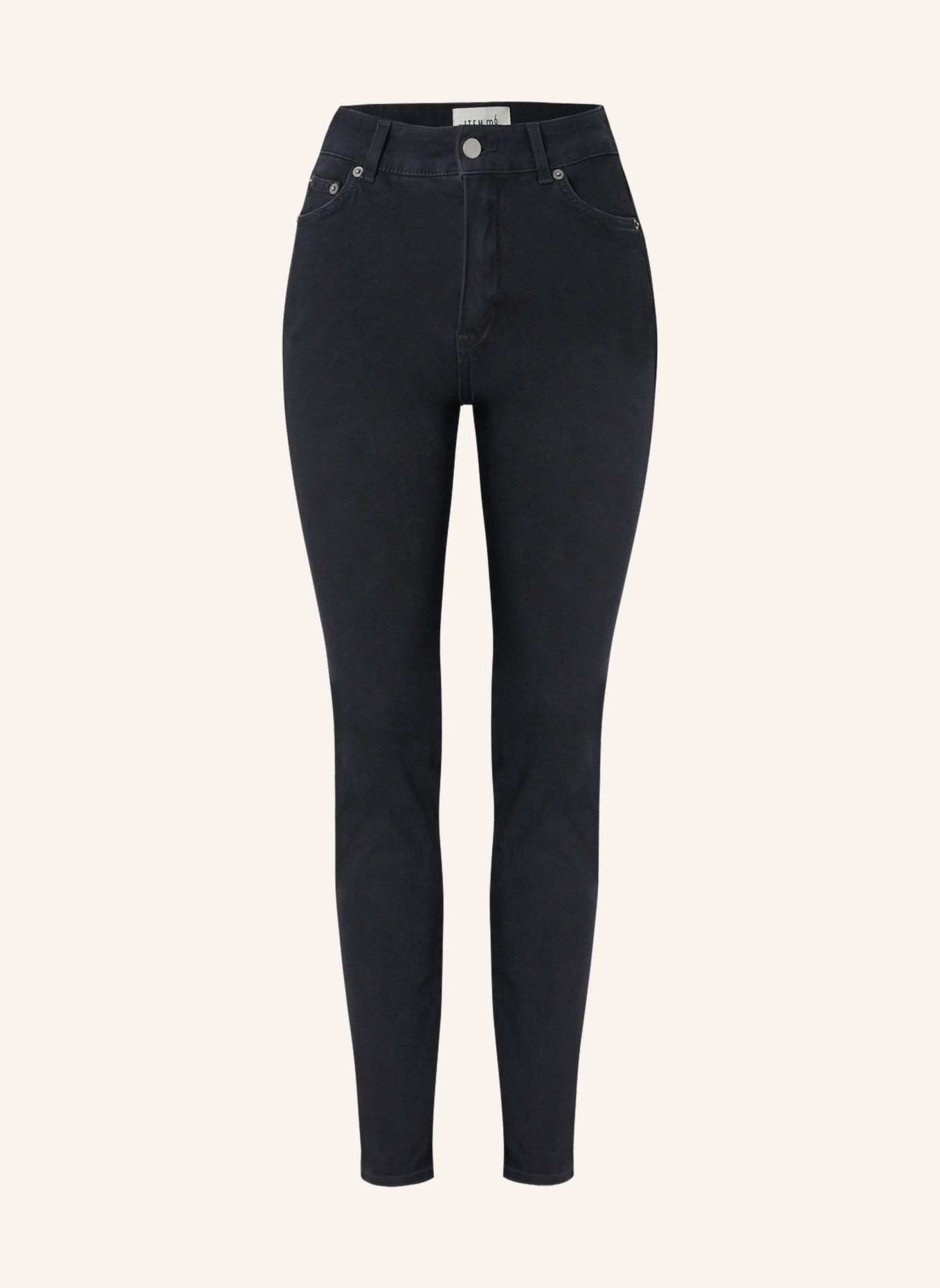 ITEM m6 Jeans DENIM HIGH RISE mit Shaping-Effekt, Farbe: SCHWARZ (Bild 1)