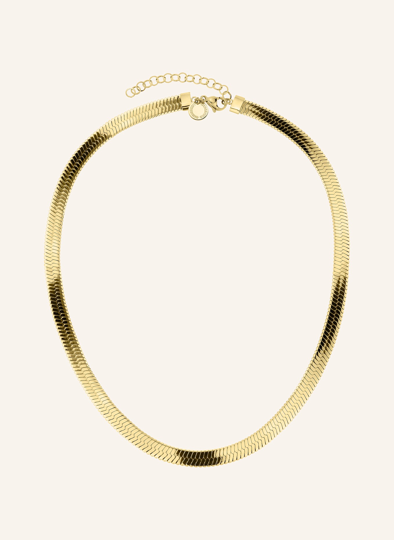 LIEBESKIND Halskette aus Edelstahl: GOLD