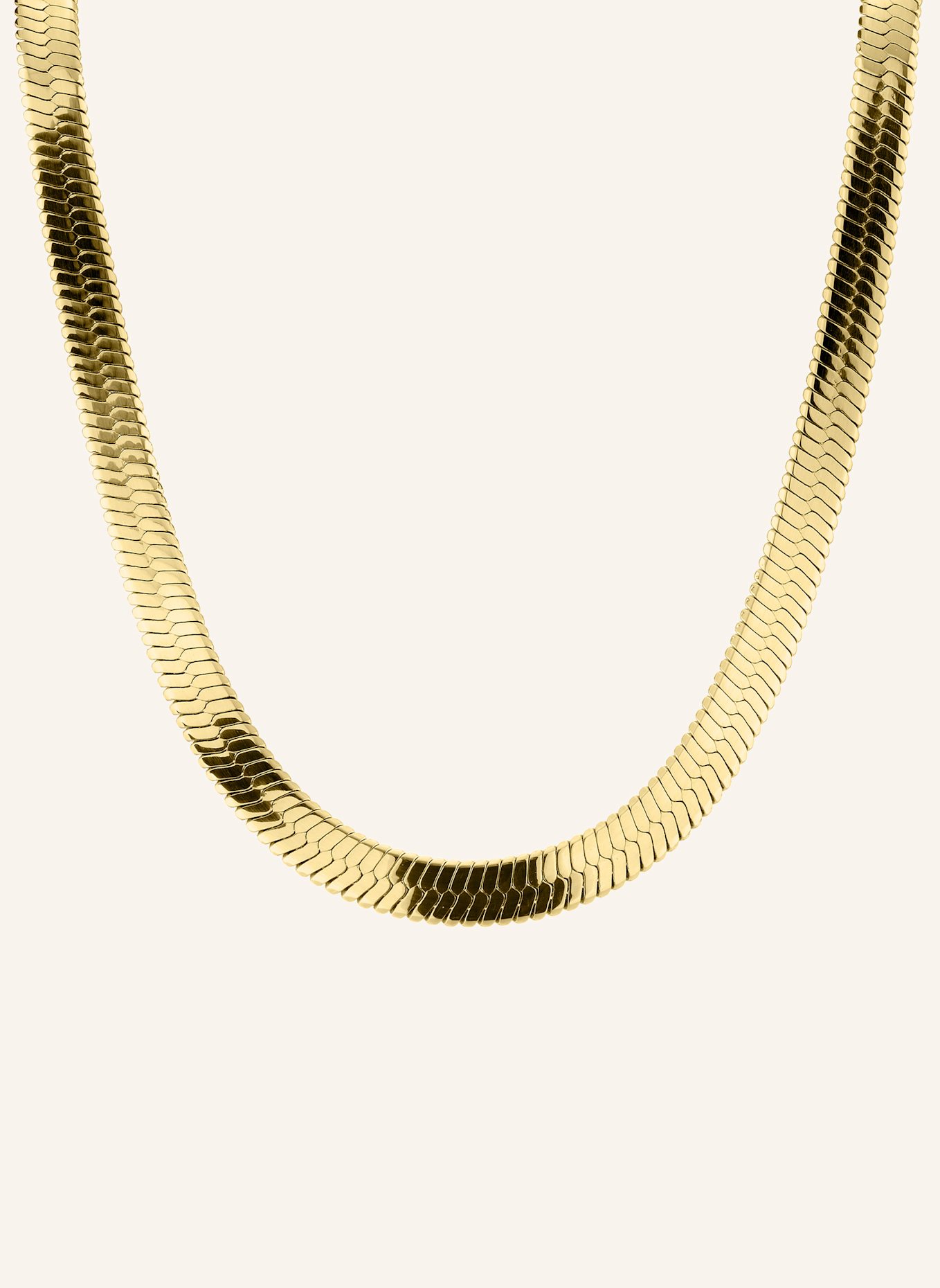 LIEBESKIND Halskette aus Edelstahl: GOLD