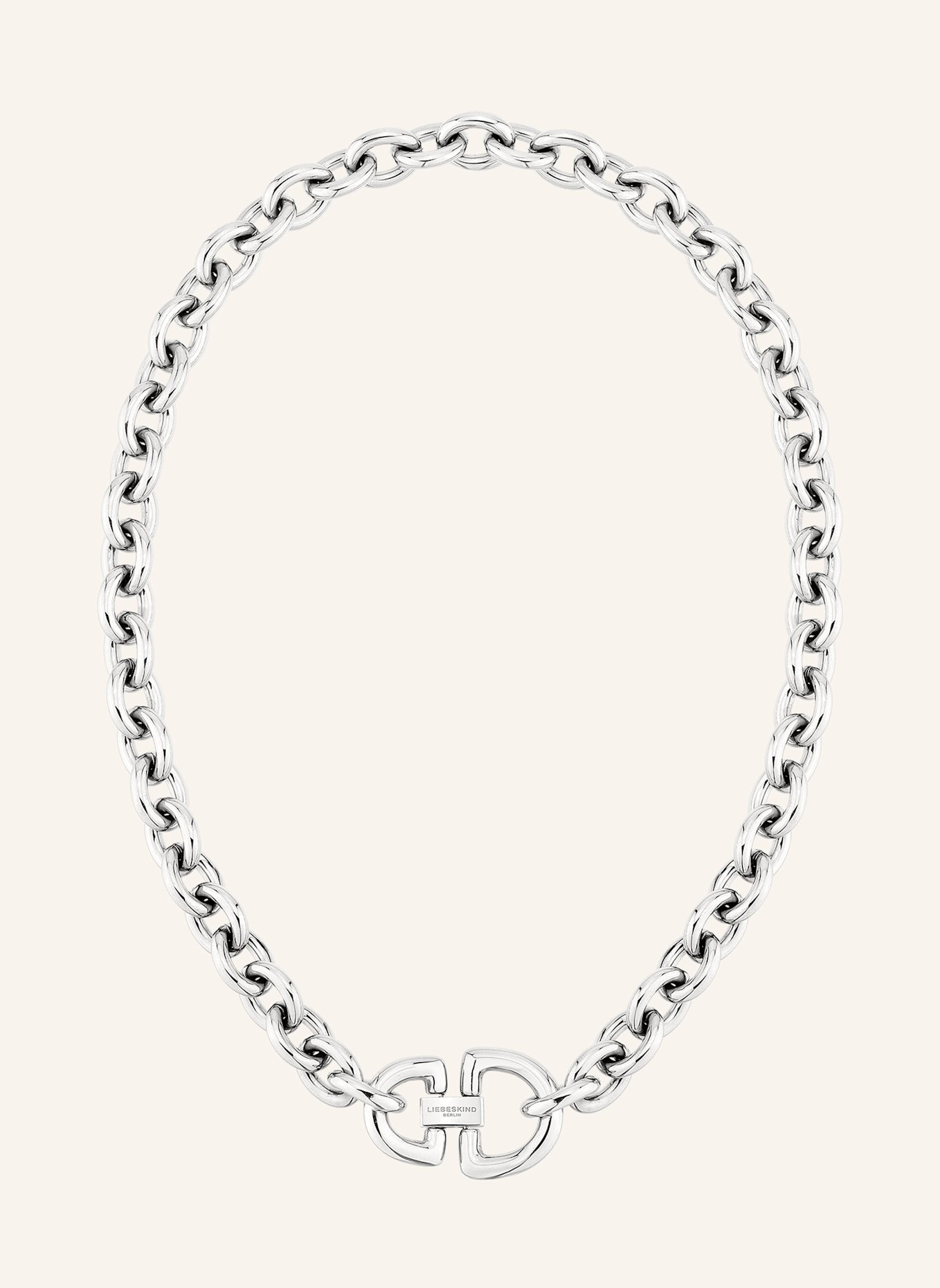LIEBESKIND Halskette  aus  Edelstahl: SILBER