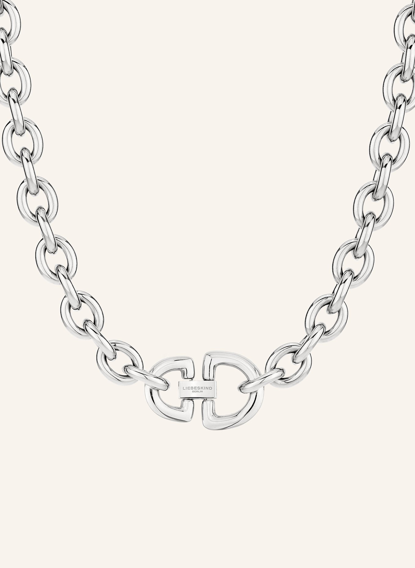 LIEBESKIND Halskette  aus  Edelstahl: SILBER