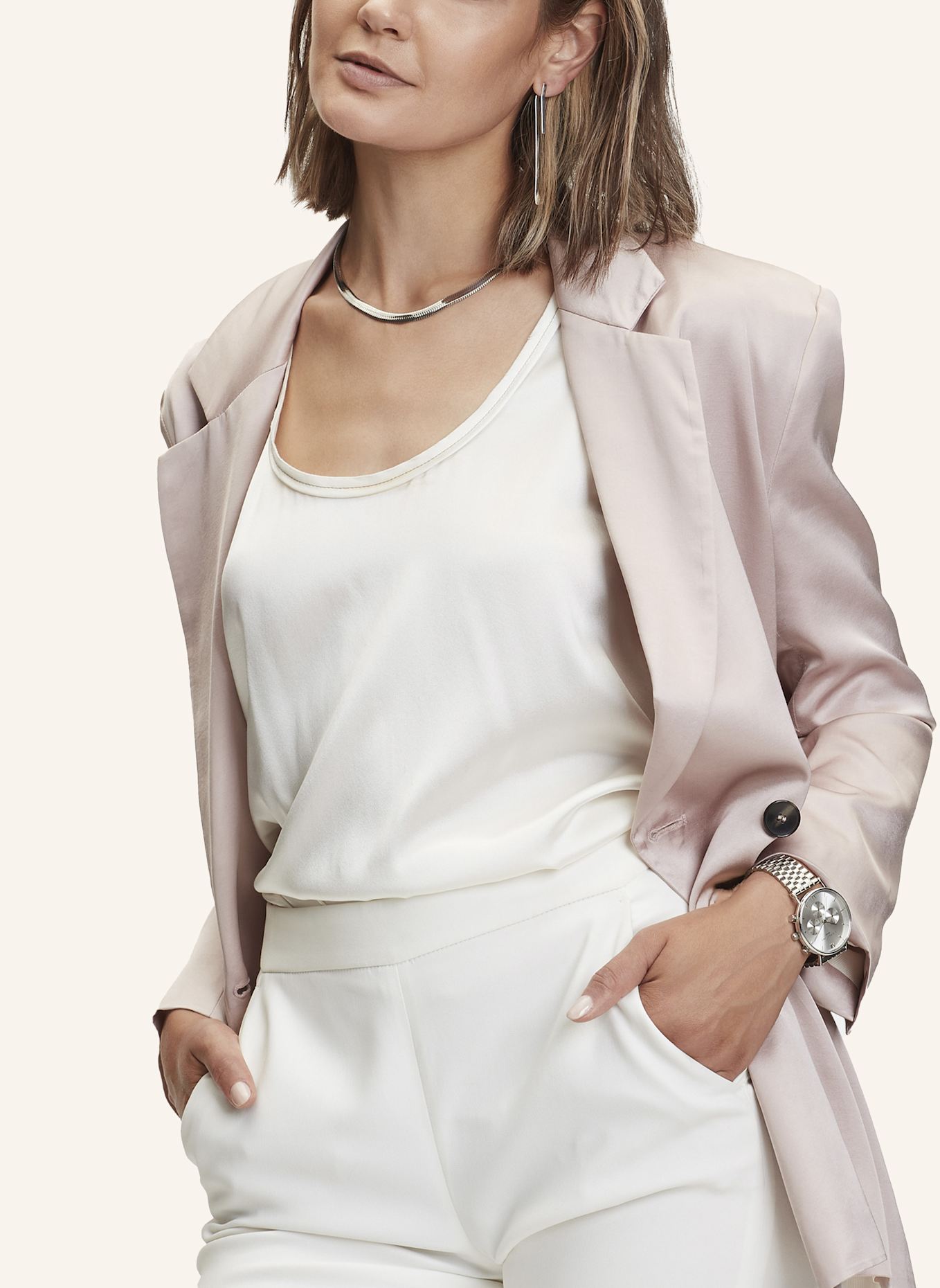 LIEBESKIND Halskette  aus  Edelstahl: SILBER