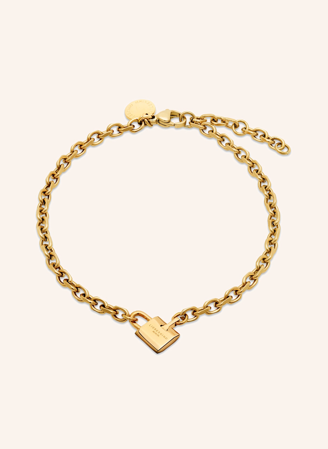 LIEBESKIND Armband  aus  Edelstahl: GOLD