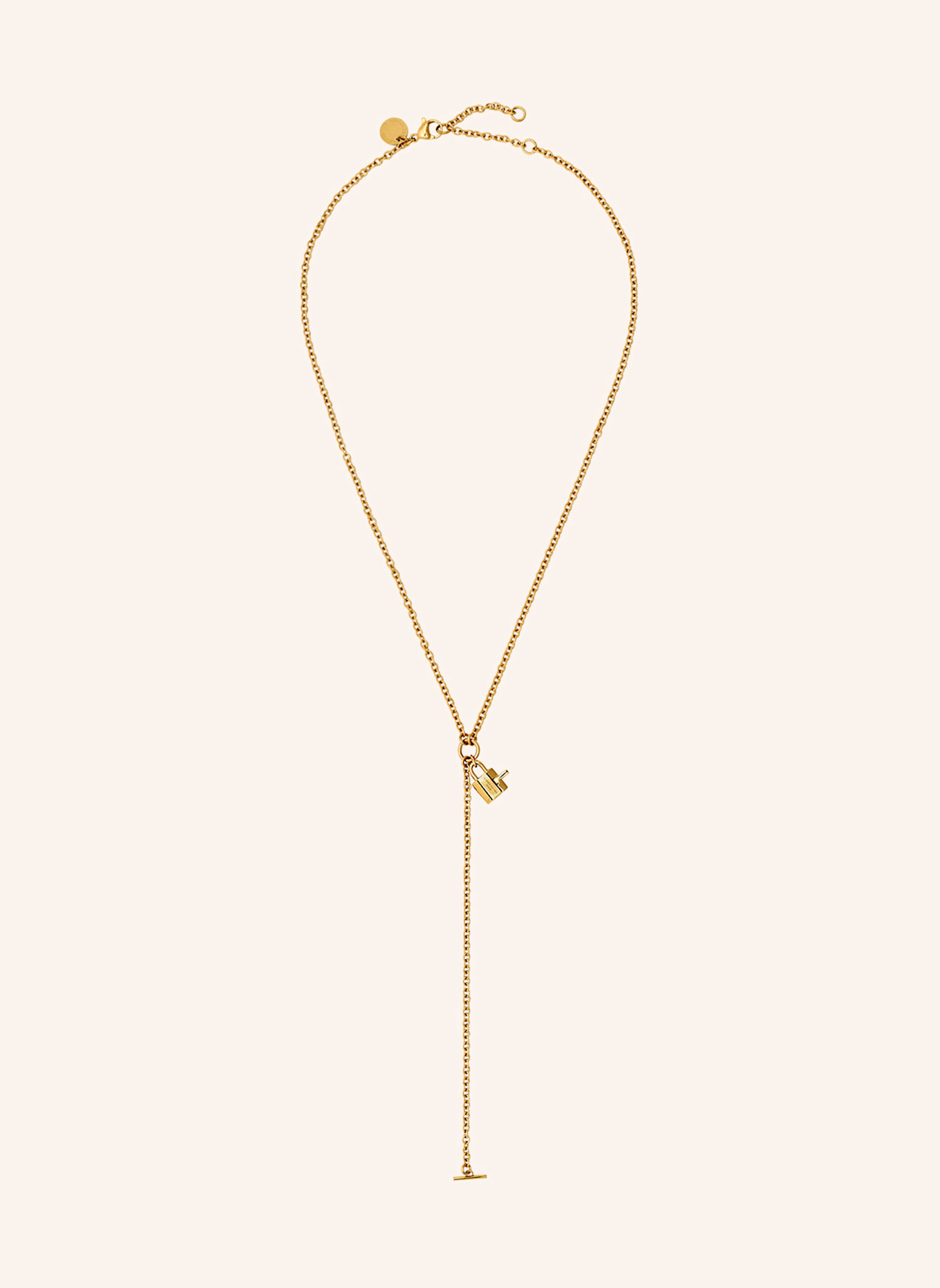 LIEBESKIND Halskette aus Edelstahl: GOLD