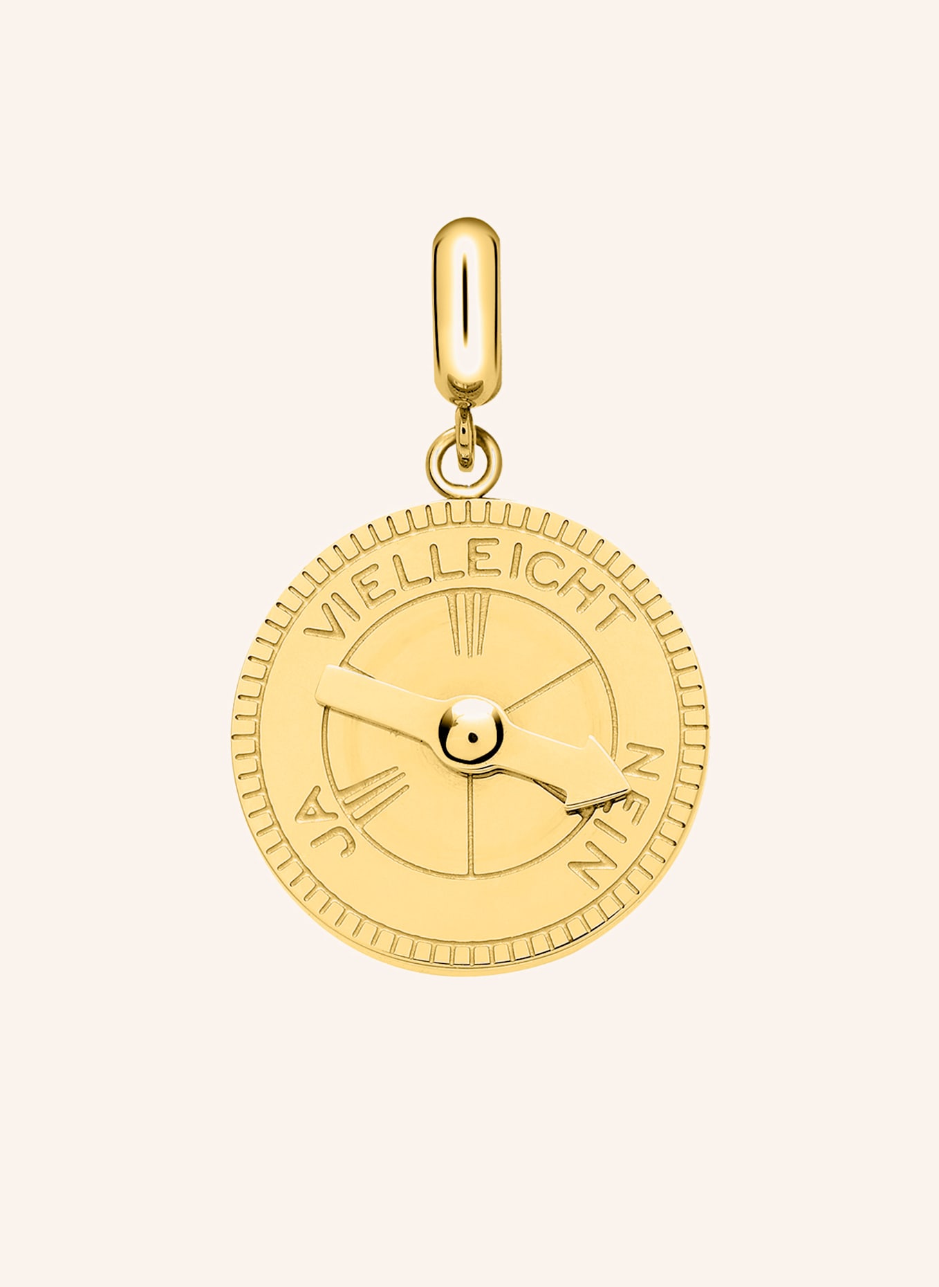 LIEBESKIND Anhänger  aus  Edelstahl: GOLD