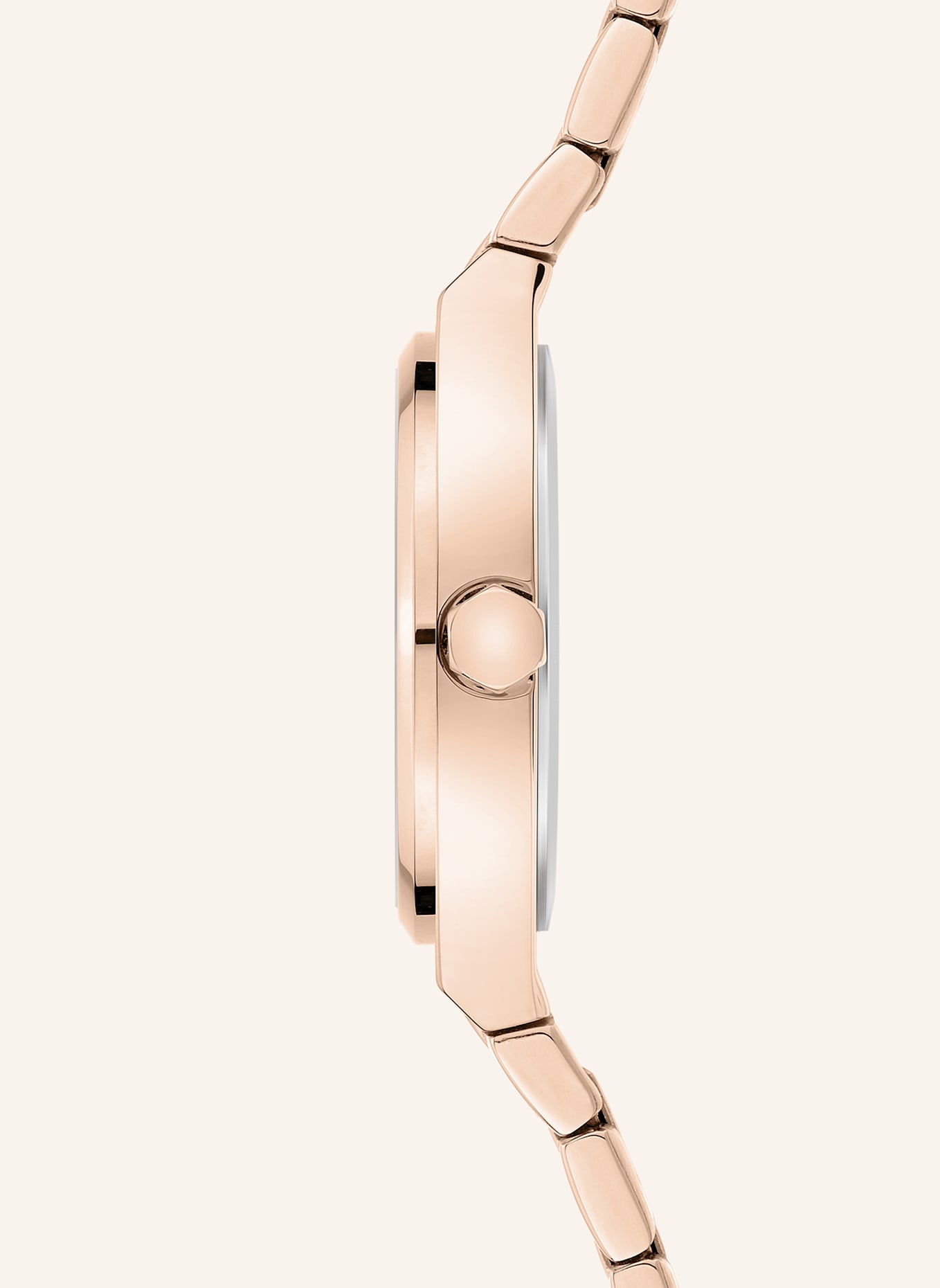 LIEBESKIND Armbanduhr aus Edelstahl: ROSÉGOLD