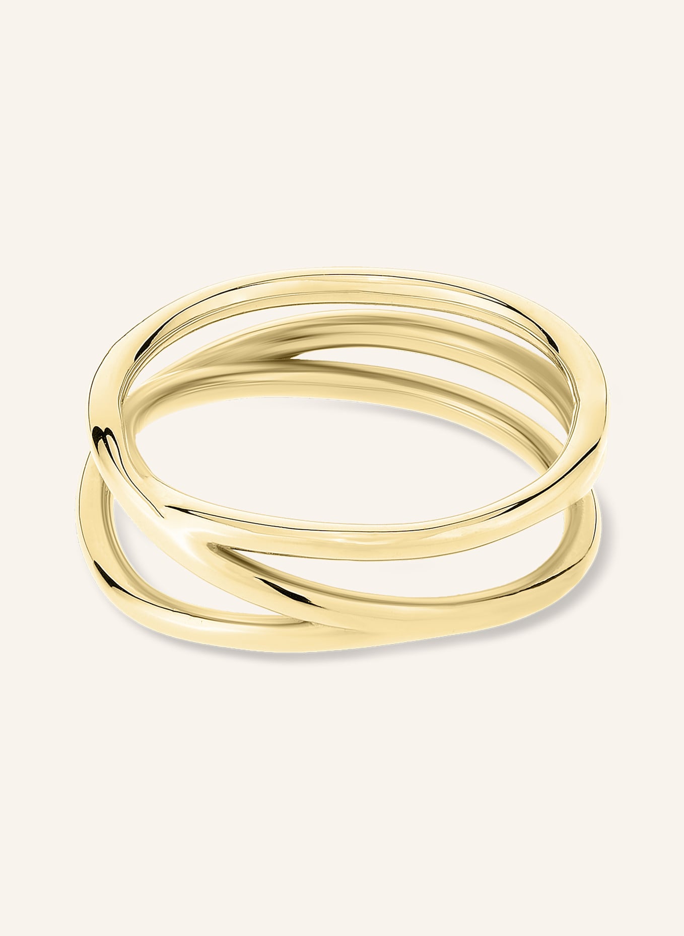 LIEBESKIND Ring  aus  Edelstahl: GOLD