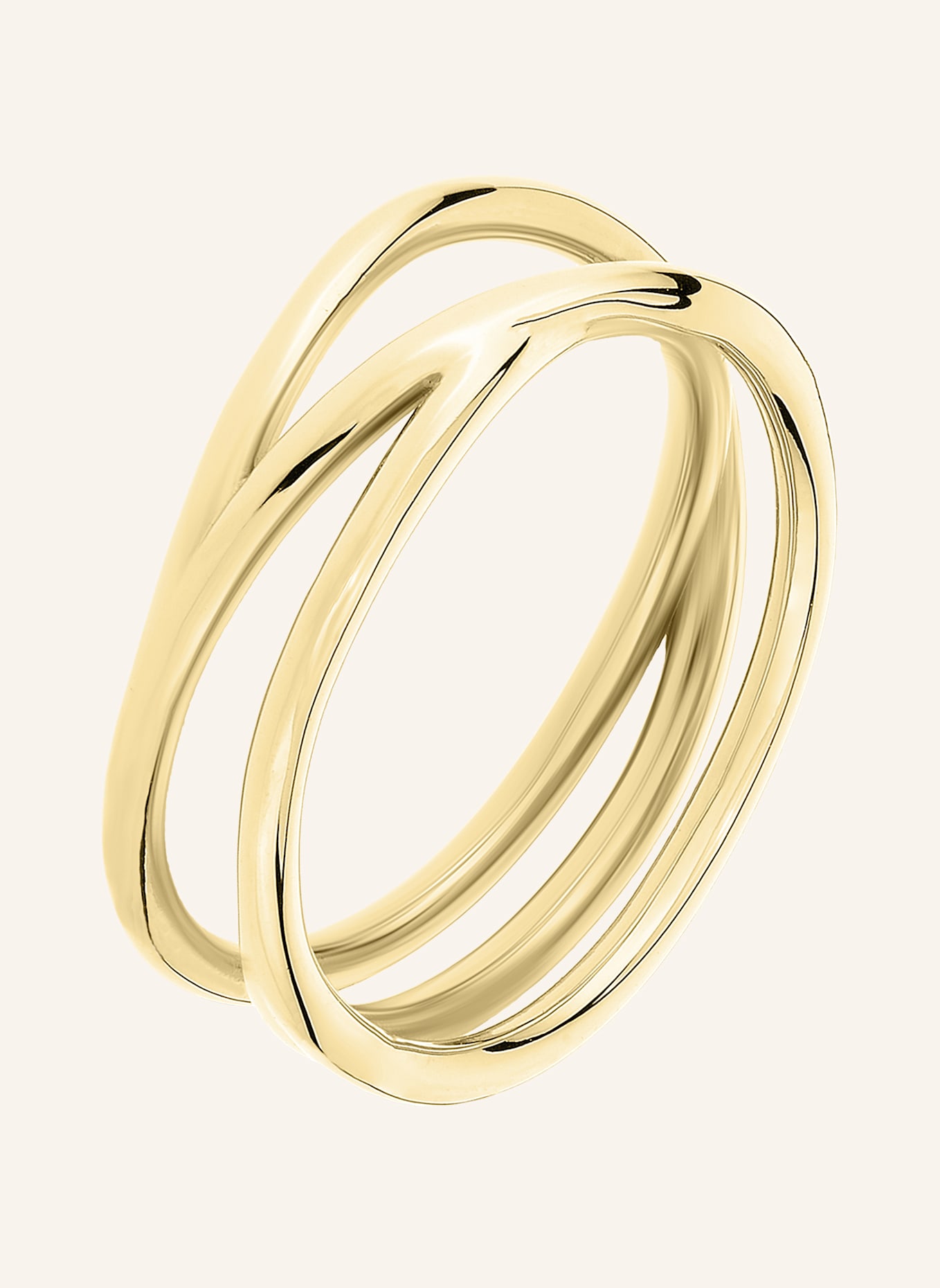 LIEBESKIND Ring  aus  Edelstahl: GOLD
