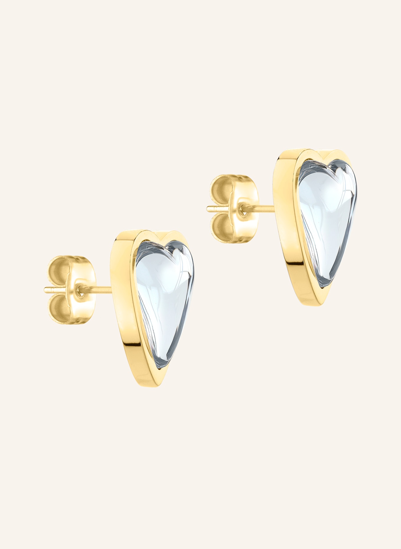 LIEBESKIND Ohrstecker  aus  Edelstahl: GOLD