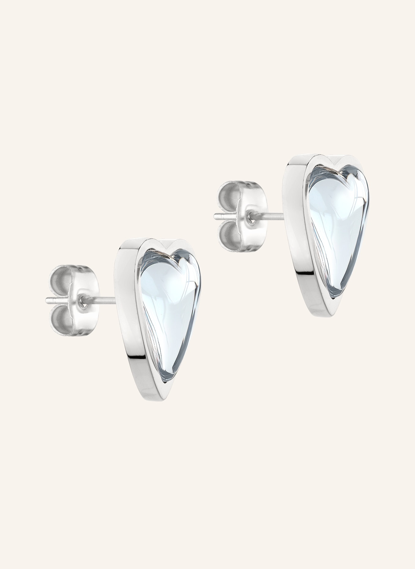 LIEBESKIND Ohrstecker  aus  Edelstahl: SILBER