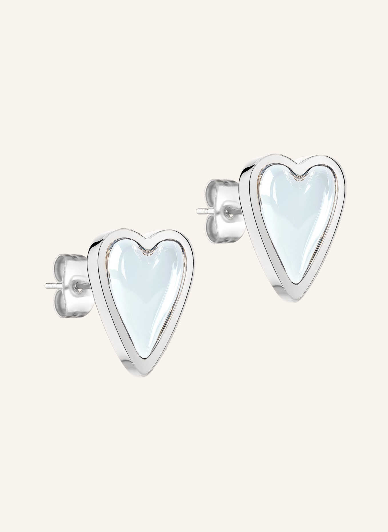 LIEBESKIND Ohrstecker  aus  Edelstahl: SILBER