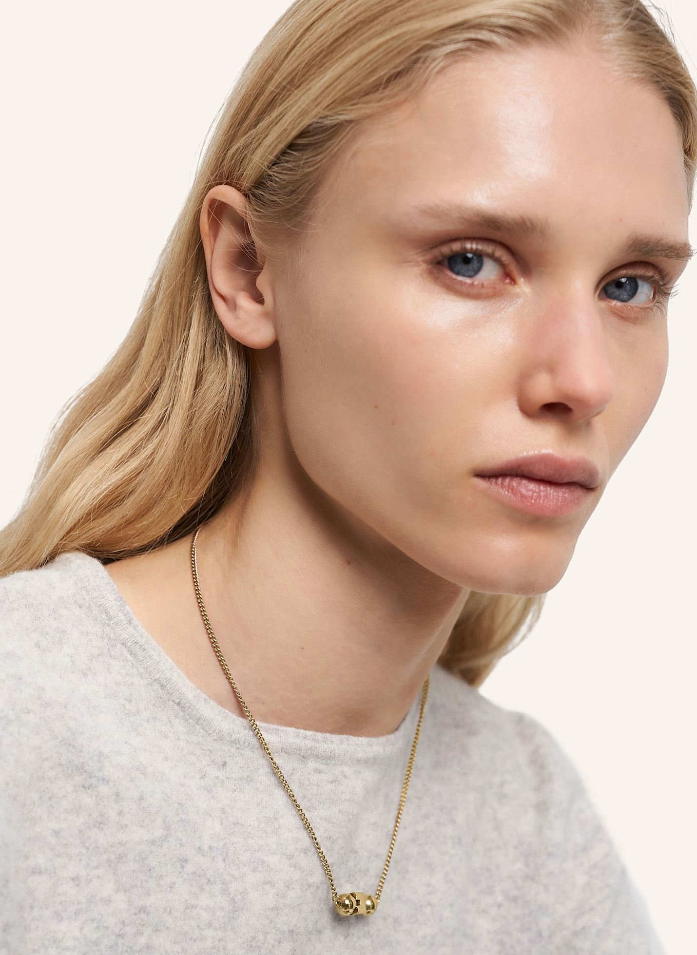 LIEBESKIND Halskette  aus  Edelstahl: GOLD