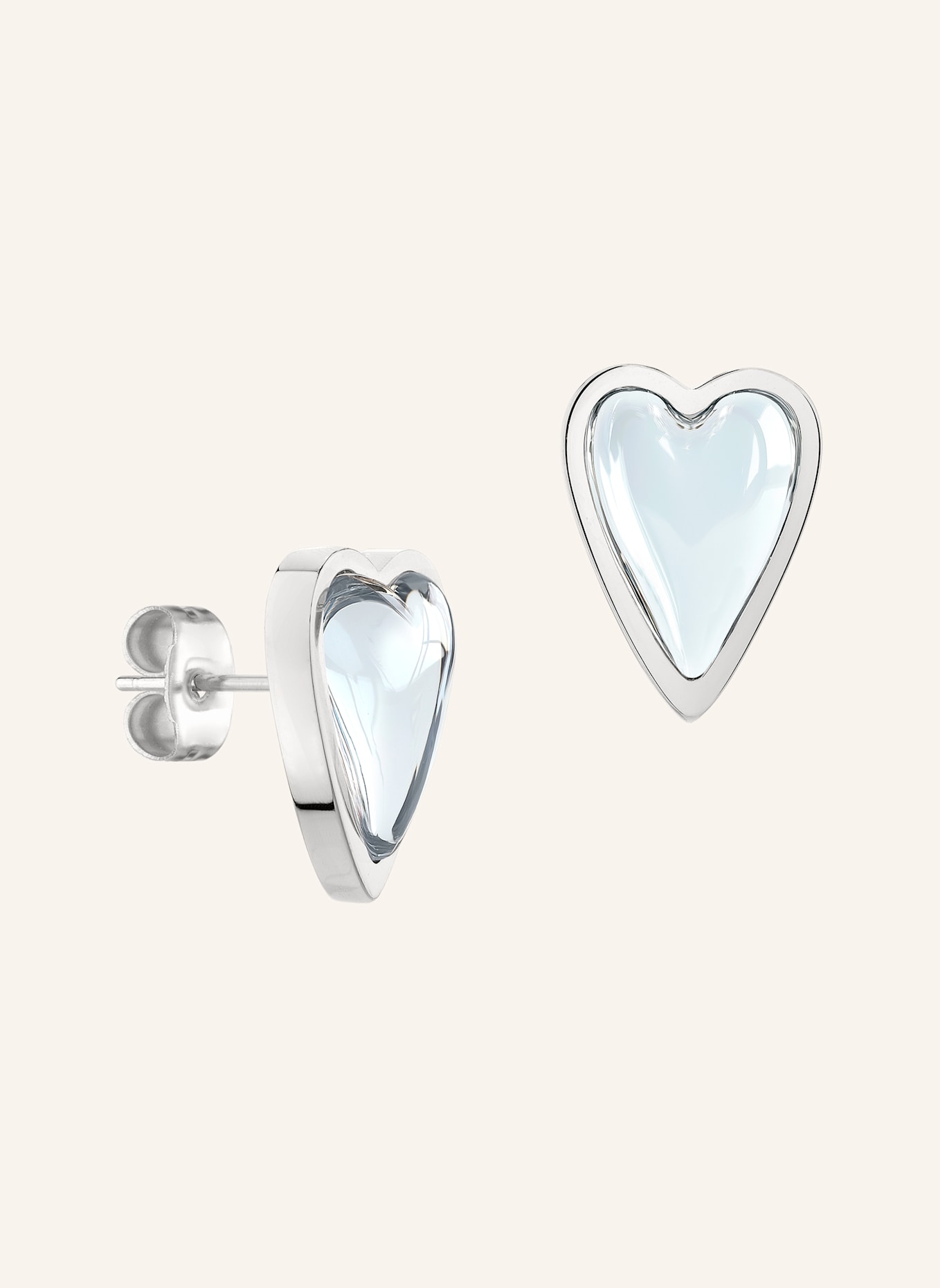 LIEBESKIND Ohrstecker  aus  Edelstahl: SILBER