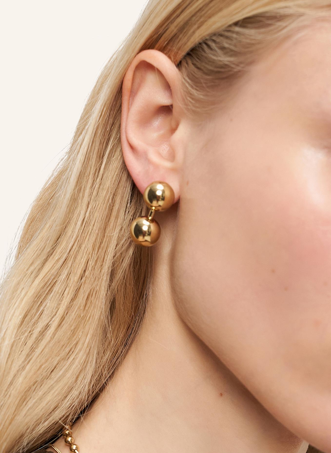 LIEBESKIND Ohrstecker  aus  Edelstahl: GOLD