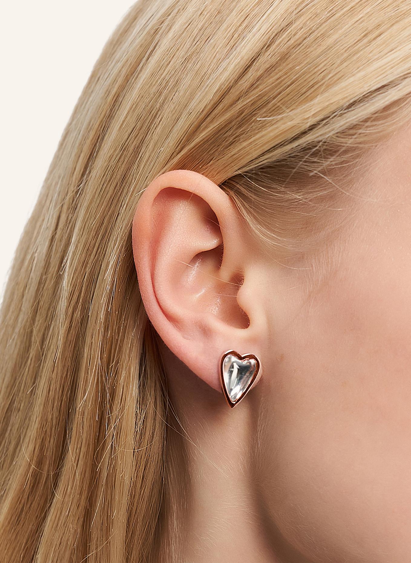 LIEBESKIND Ohrstecker  aus  Edelstahl: ROSÉGOLD