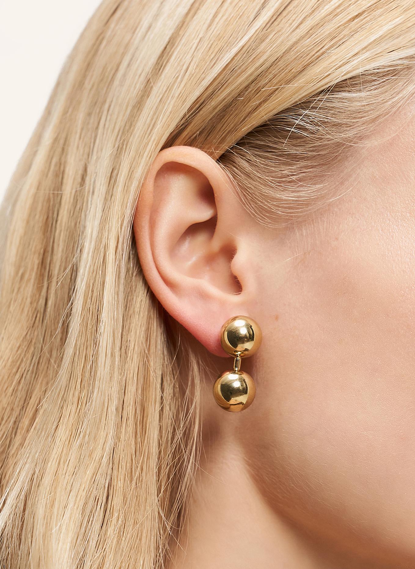 LIEBESKIND Ohrstecker  aus  Edelstahl: GOLD