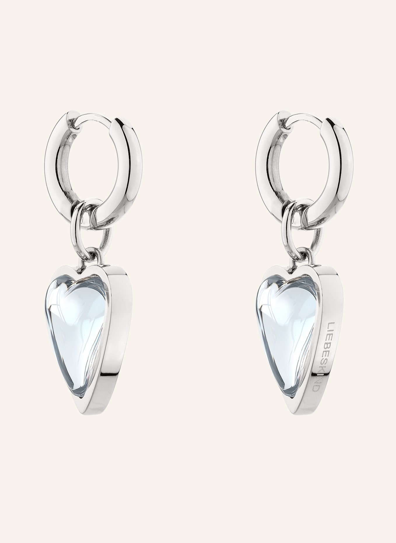 LIEBESKIND Creolen  aus  Edelstahl: SILBER