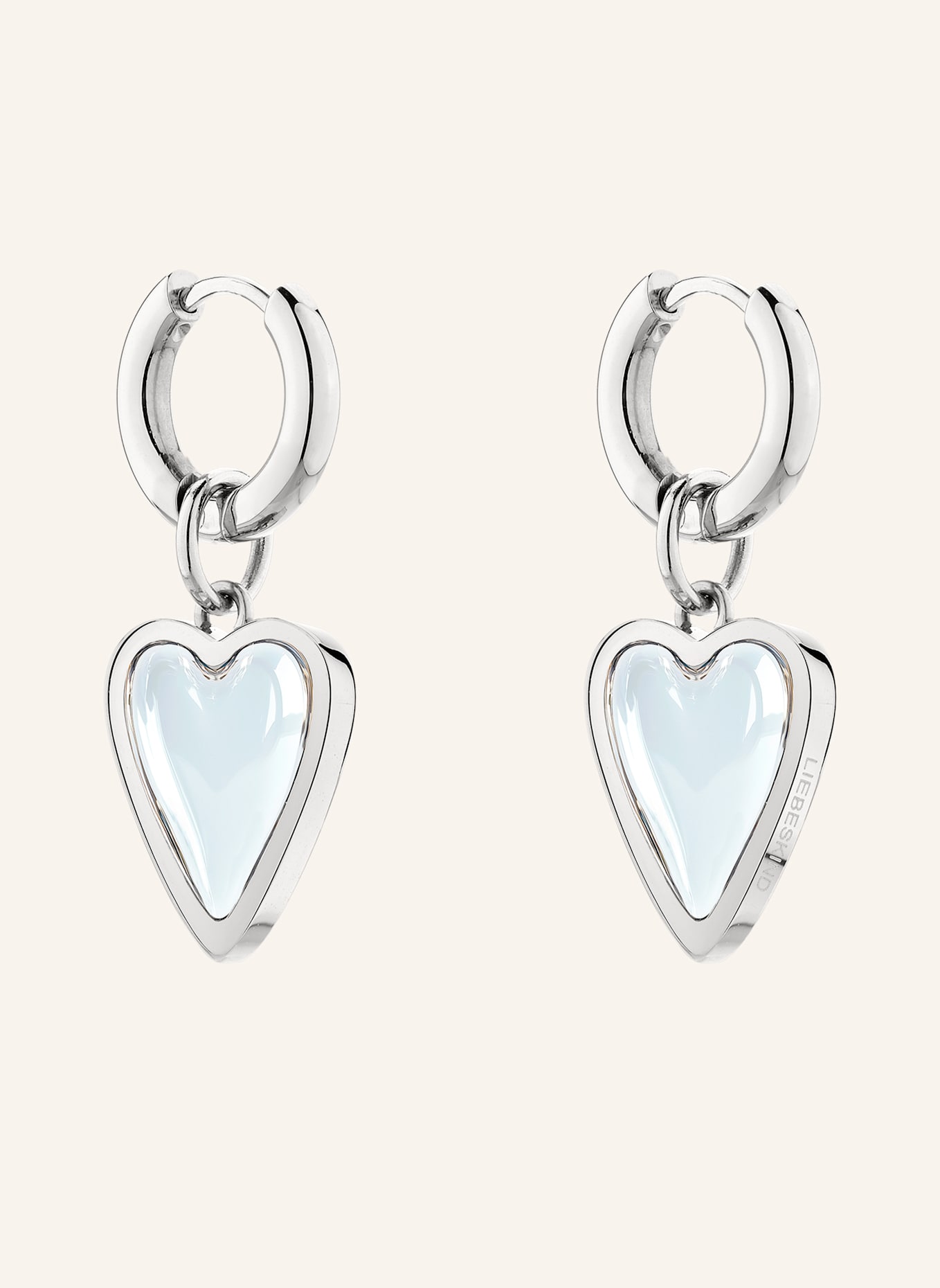 LIEBESKIND Creolen  aus  Edelstahl: SILBER