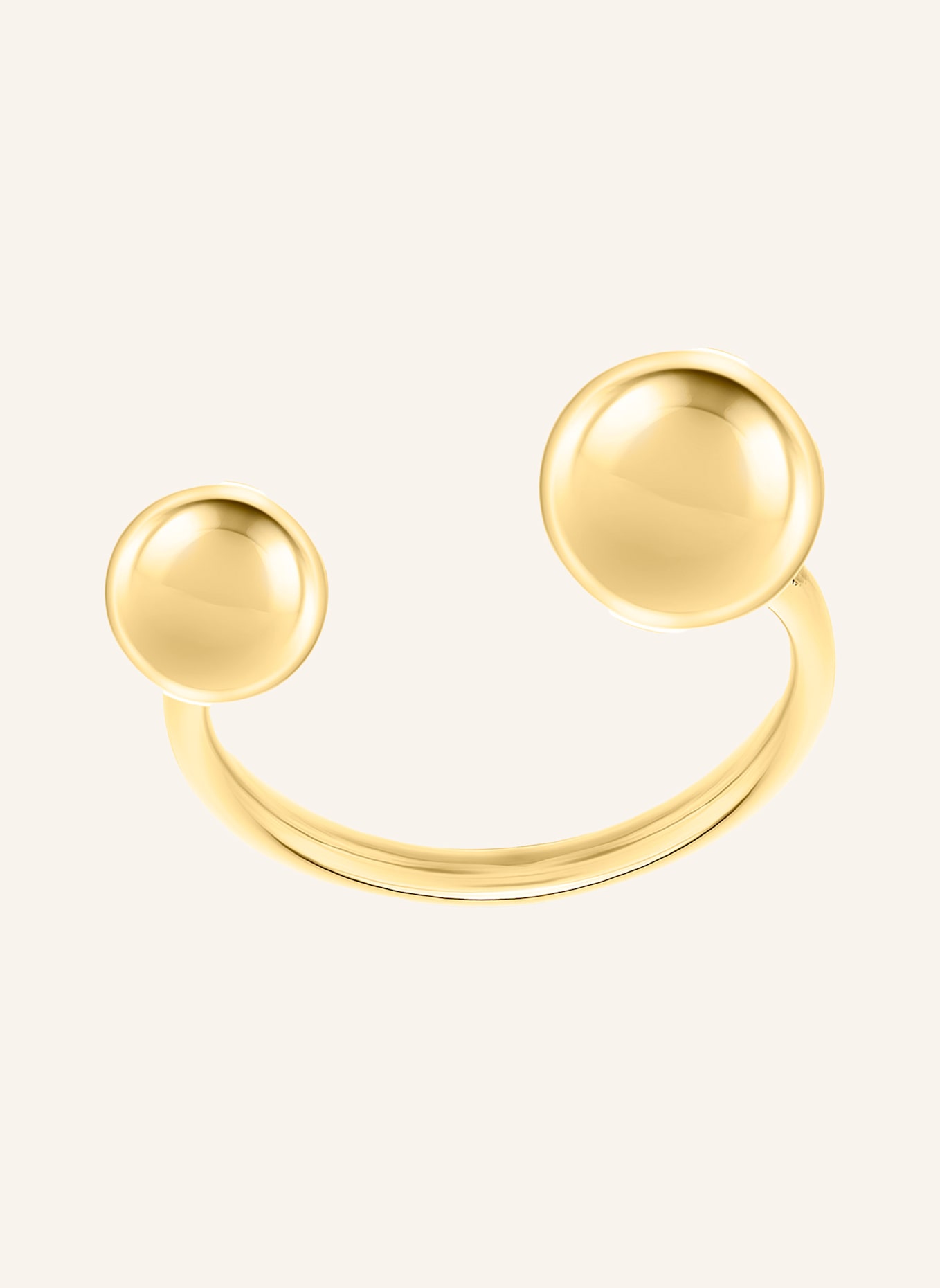 LIEBESKIND Ring  aus  Edelstahl: GOLD