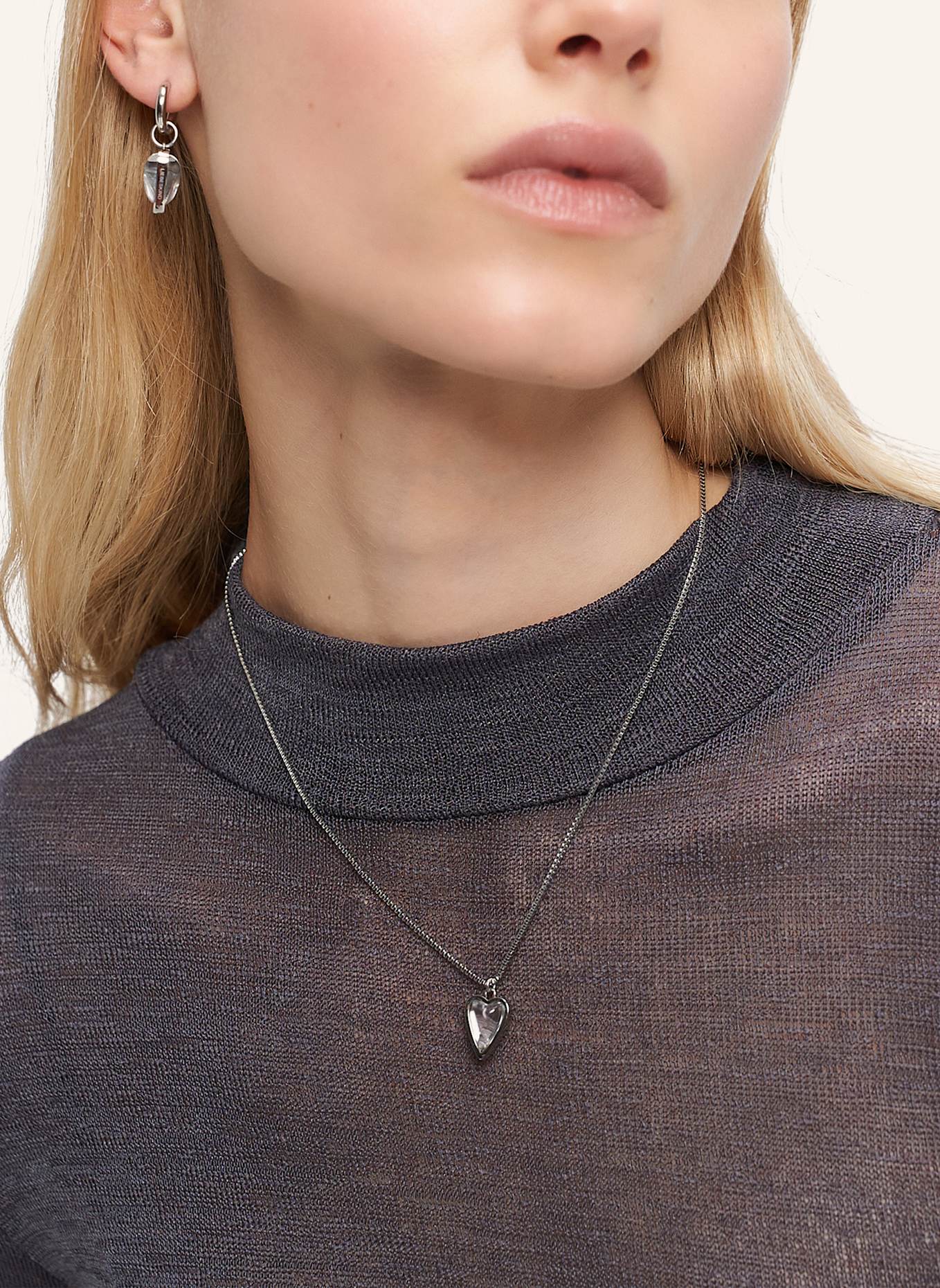 LIEBESKIND Creolen  aus  Edelstahl: SILBER