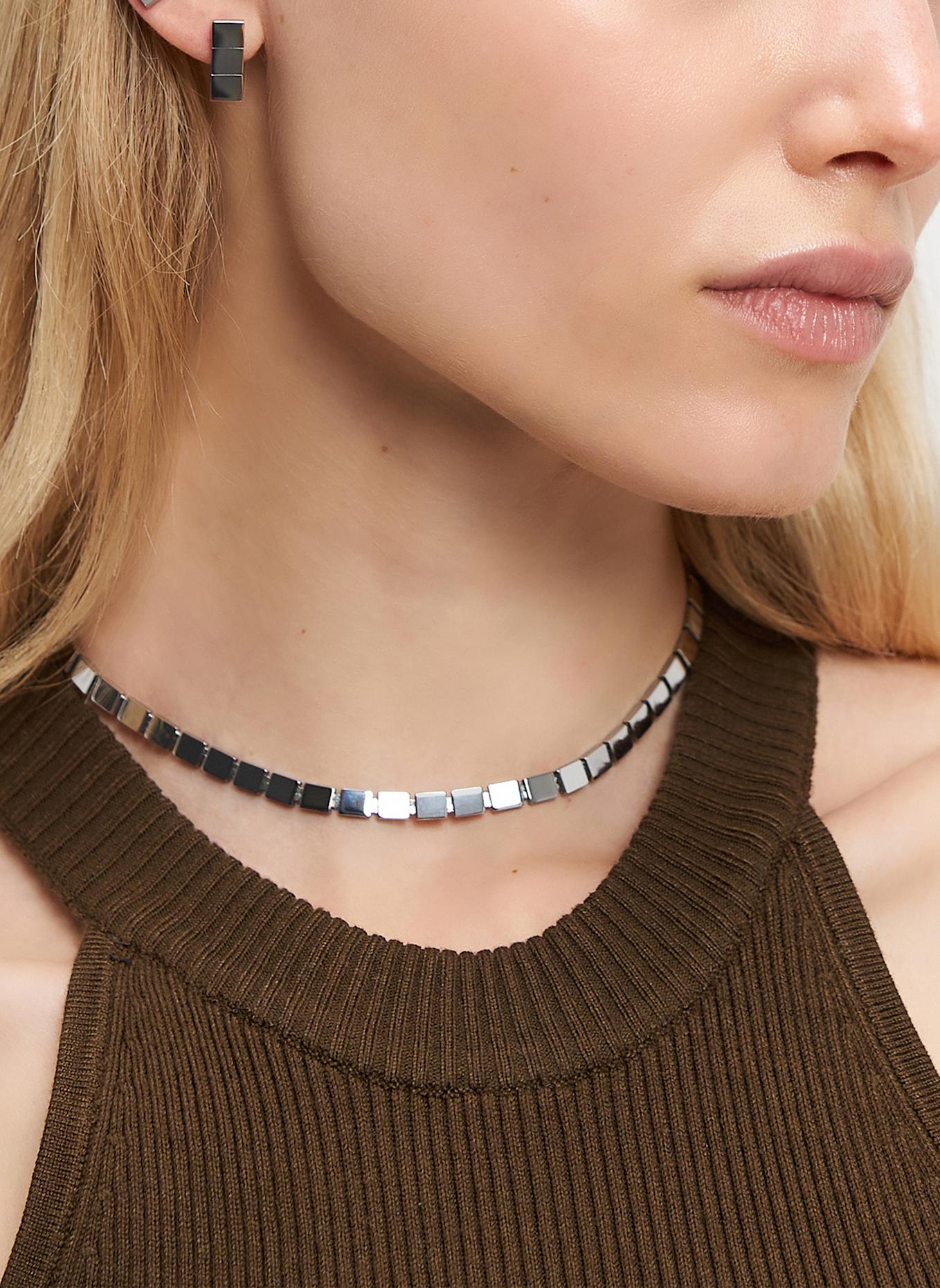 LIEBESKIND Halskette  aus  Edelstahl: SILBER