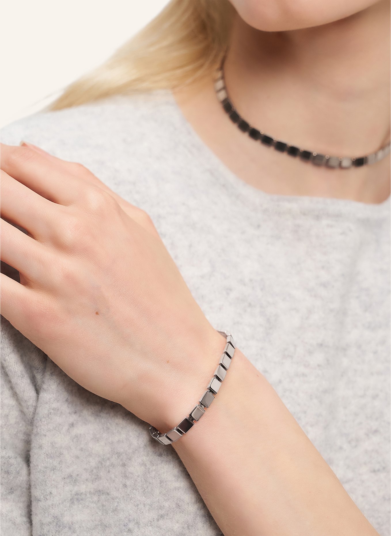 LIEBESKIND Armband aus Edelstahl: SILBER