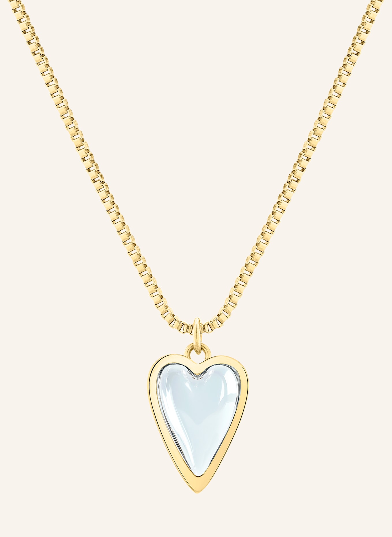 LIEBESKIND Halskette  aus  Edelstahl: GOLD