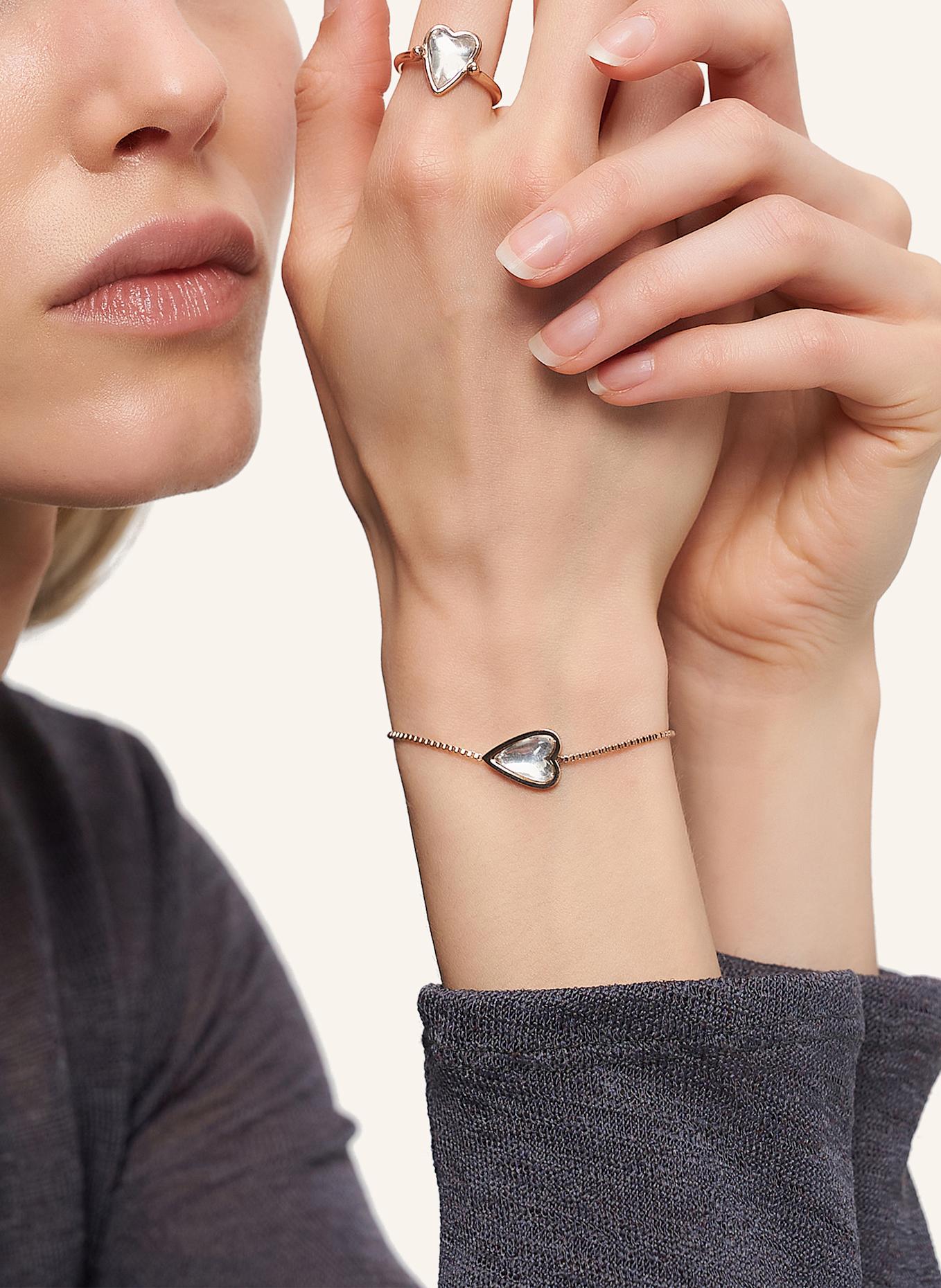 LIEBESKIND Armband  aus  Edelstahl: ROSÉGOLD