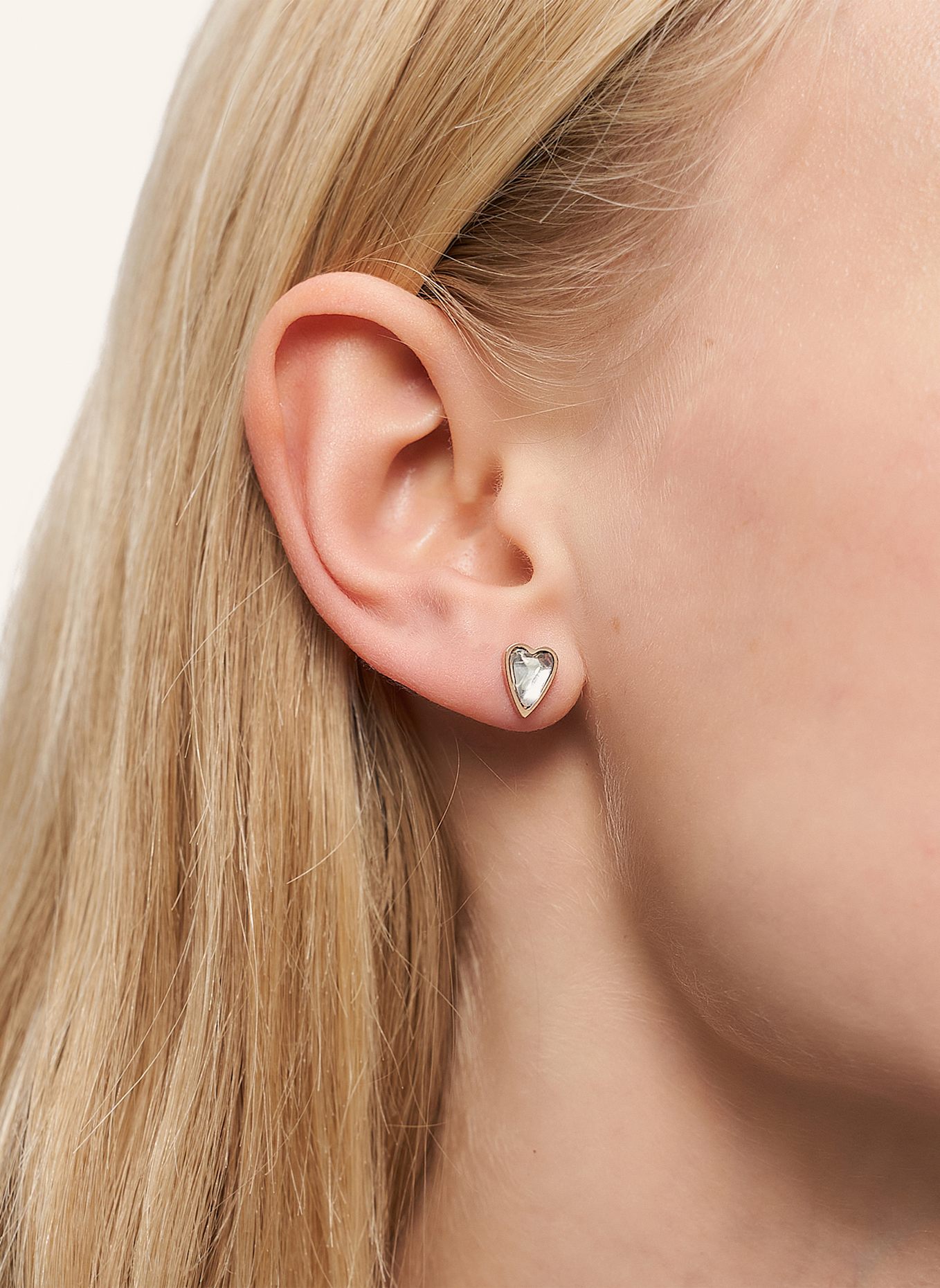 LIEBESKIND Ohrstecker  aus  Edelstahl: ROSÉGOLD