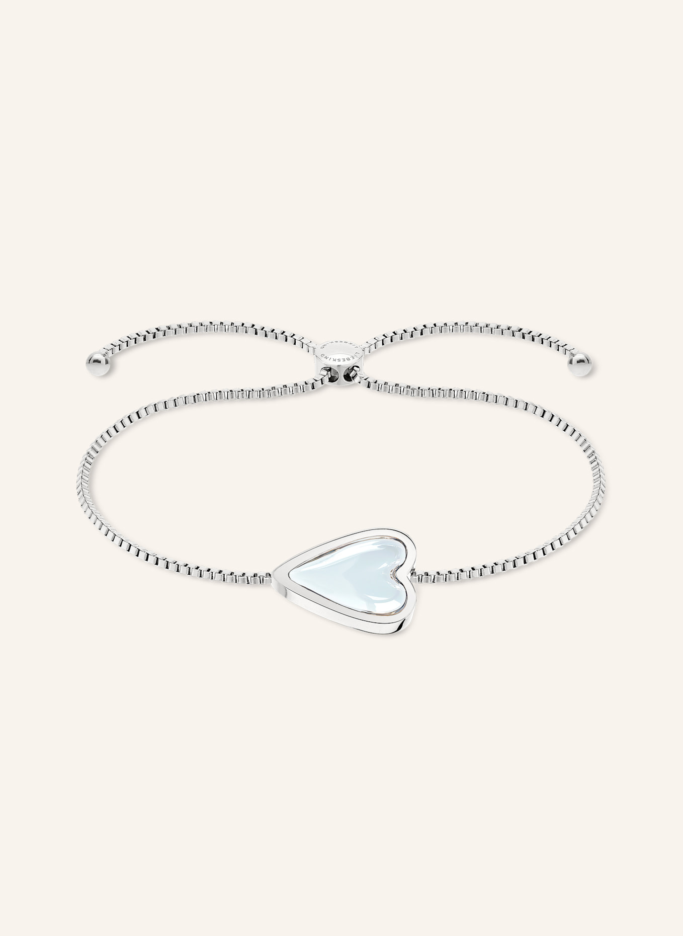 LIEBESKIND Armband  aus  Edelstahl: SILBER