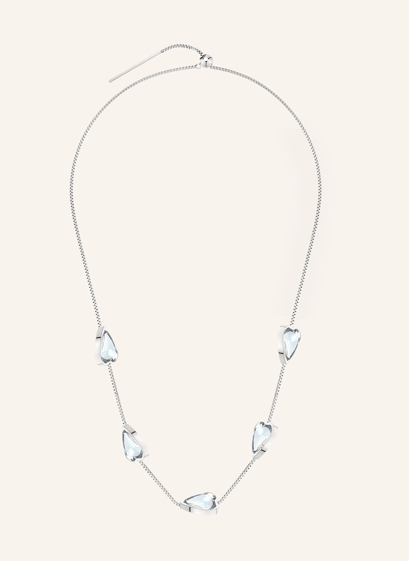 LIEBESKIND Halskette  aus  Edelstahl: SILBER