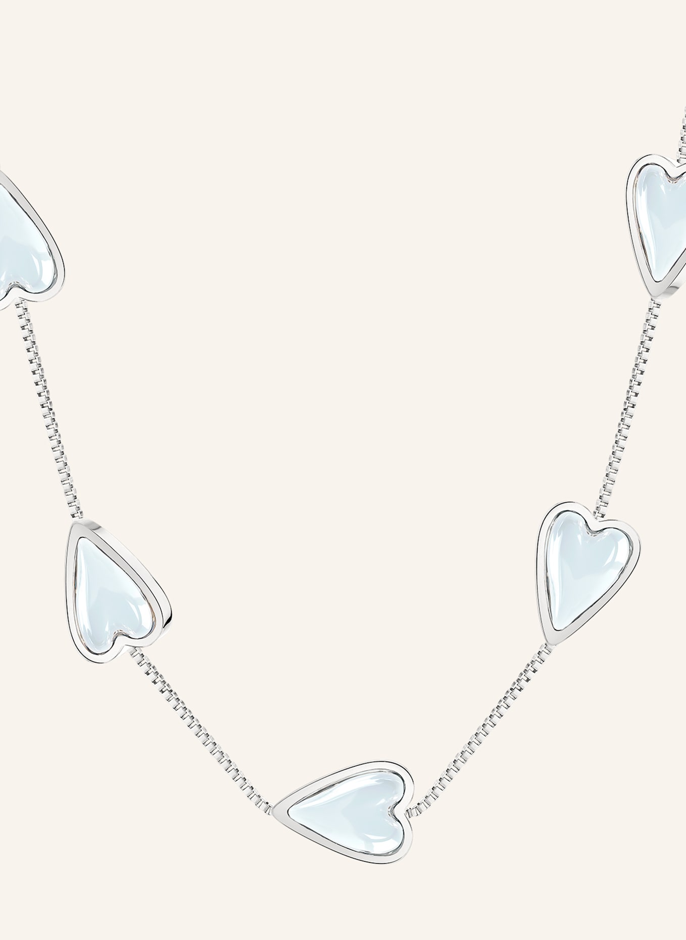 LIEBESKIND Halskette  aus  Edelstahl: SILBER