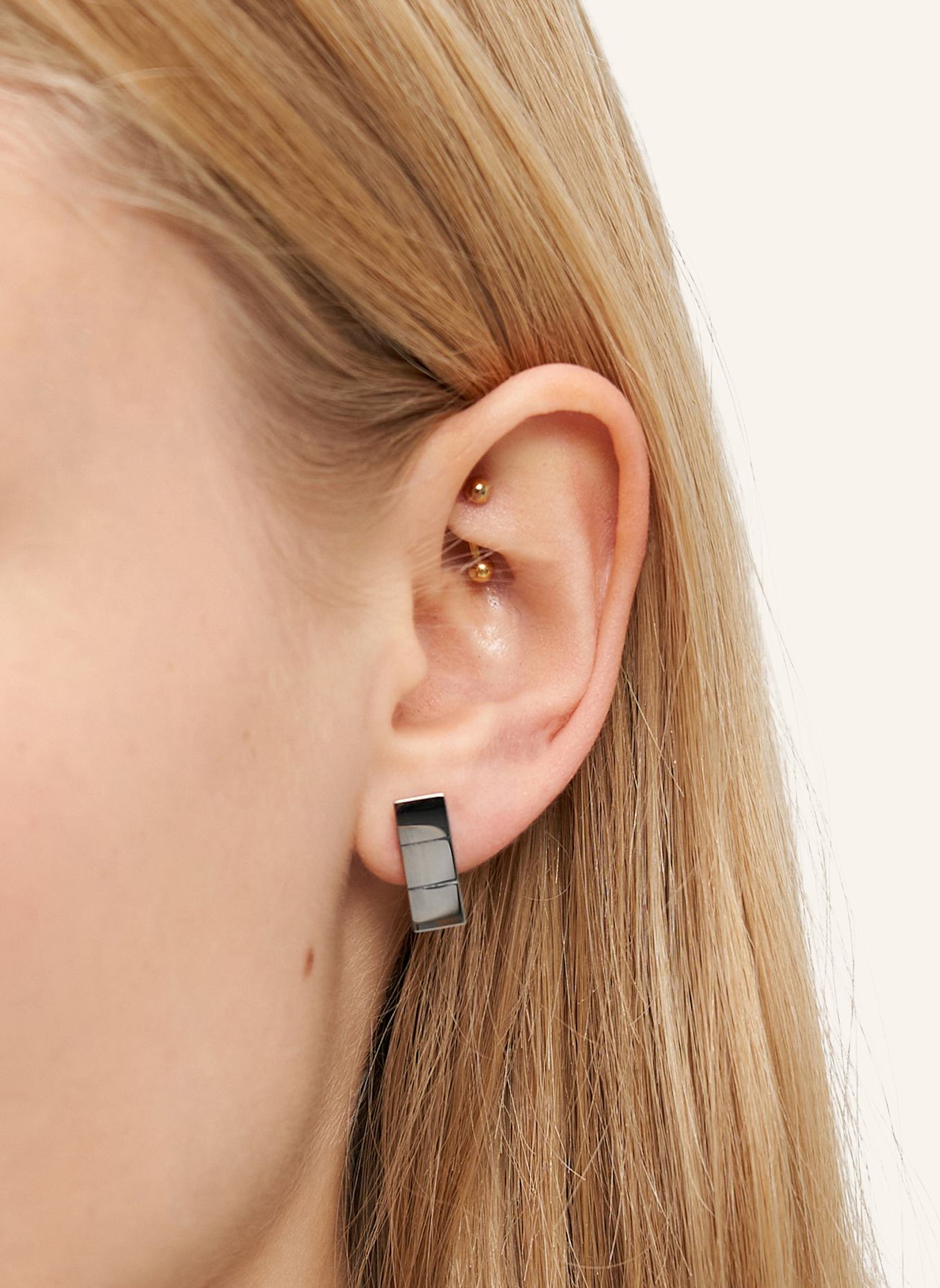 LIEBESKIND Ohrstecker  aus  Edelstahl: SILBER