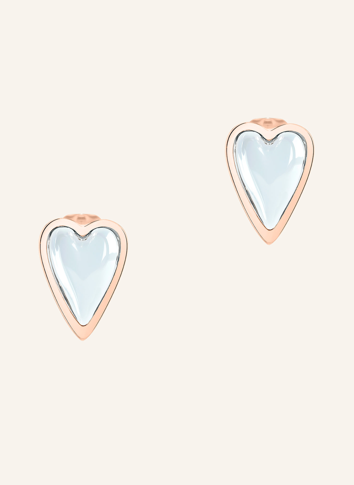 LIEBESKIND Ohrstecker  aus  Edelstahl: ROSÉGOLD