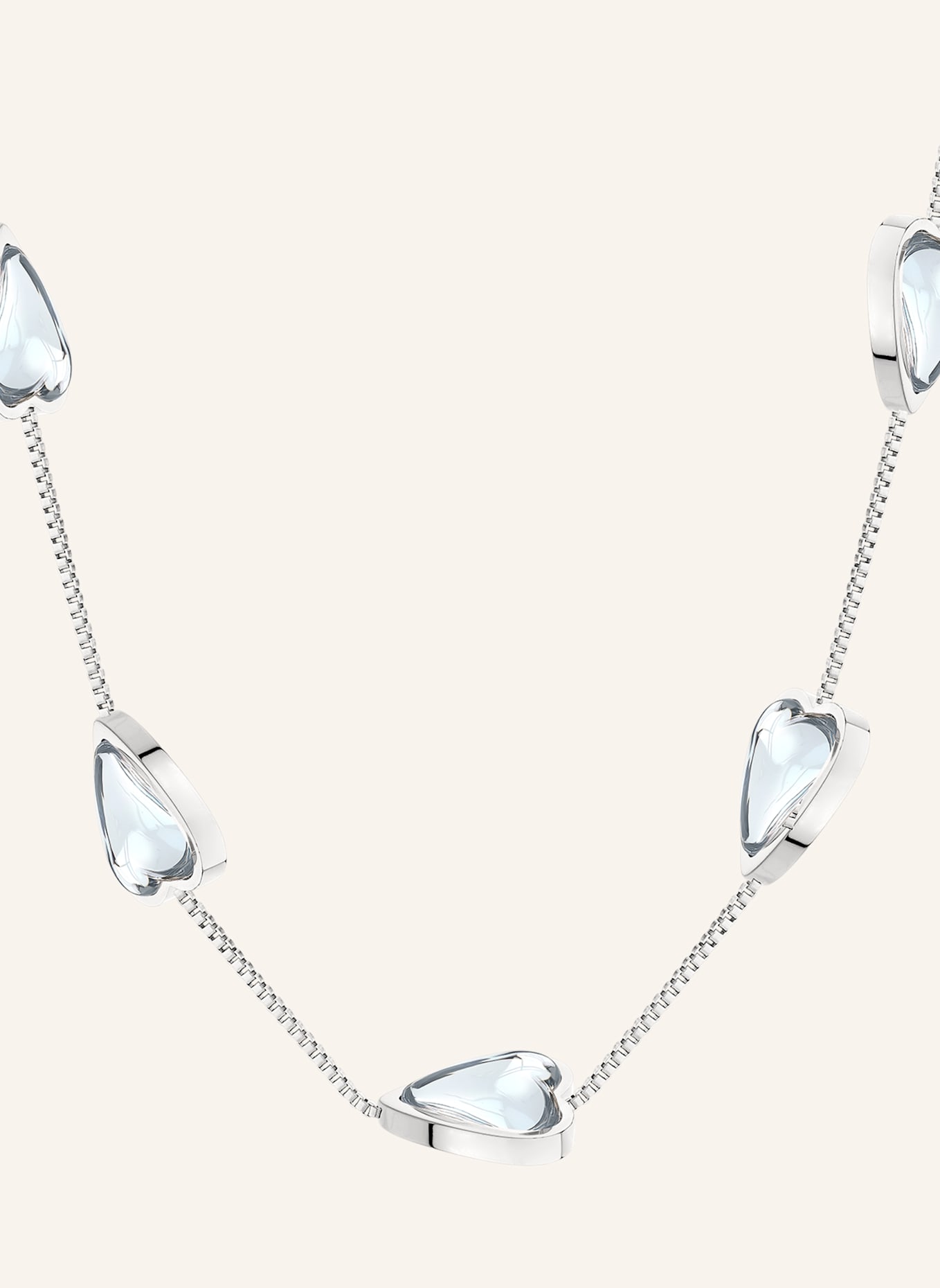 LIEBESKIND Halskette  aus  Edelstahl: SILBER