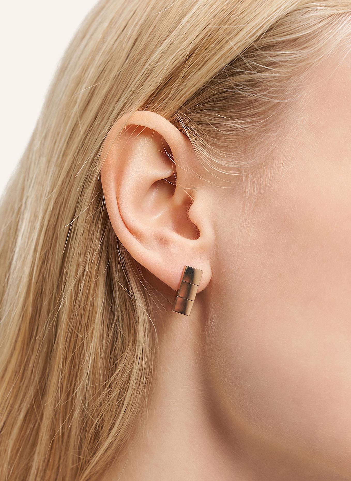 LIEBESKIND Ohrstecker  aus  Edelstahl: ROSÉGOLD