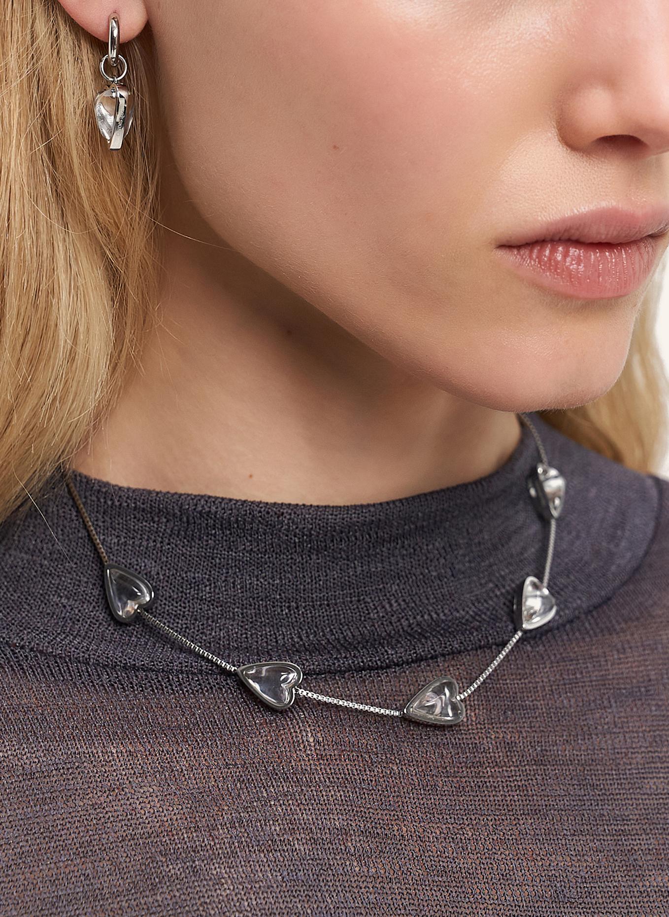 LIEBESKIND Halskette  aus  Edelstahl: SILBER