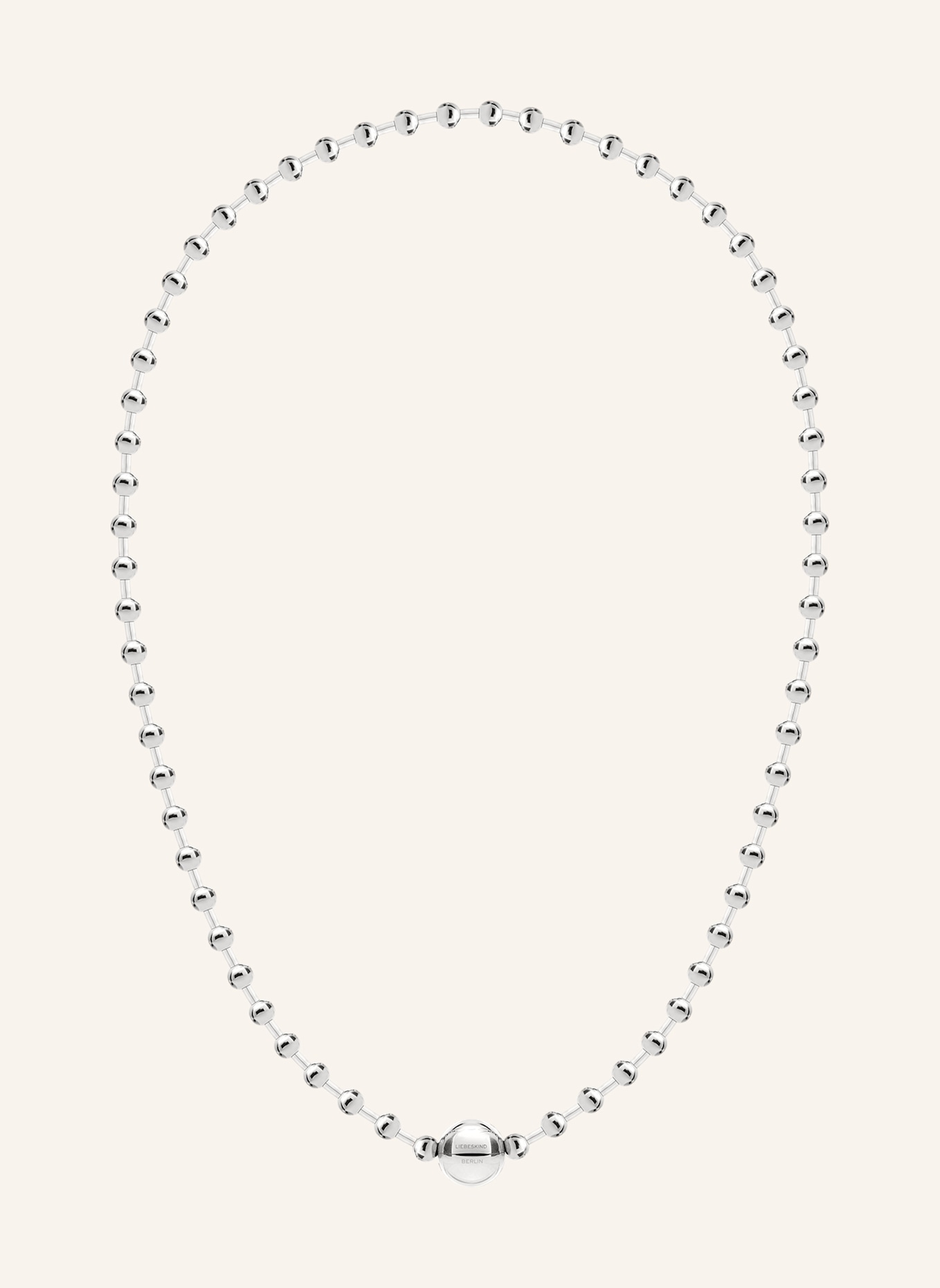 LIEBESKIND Halskette  aus  Edelstahl: SILBER