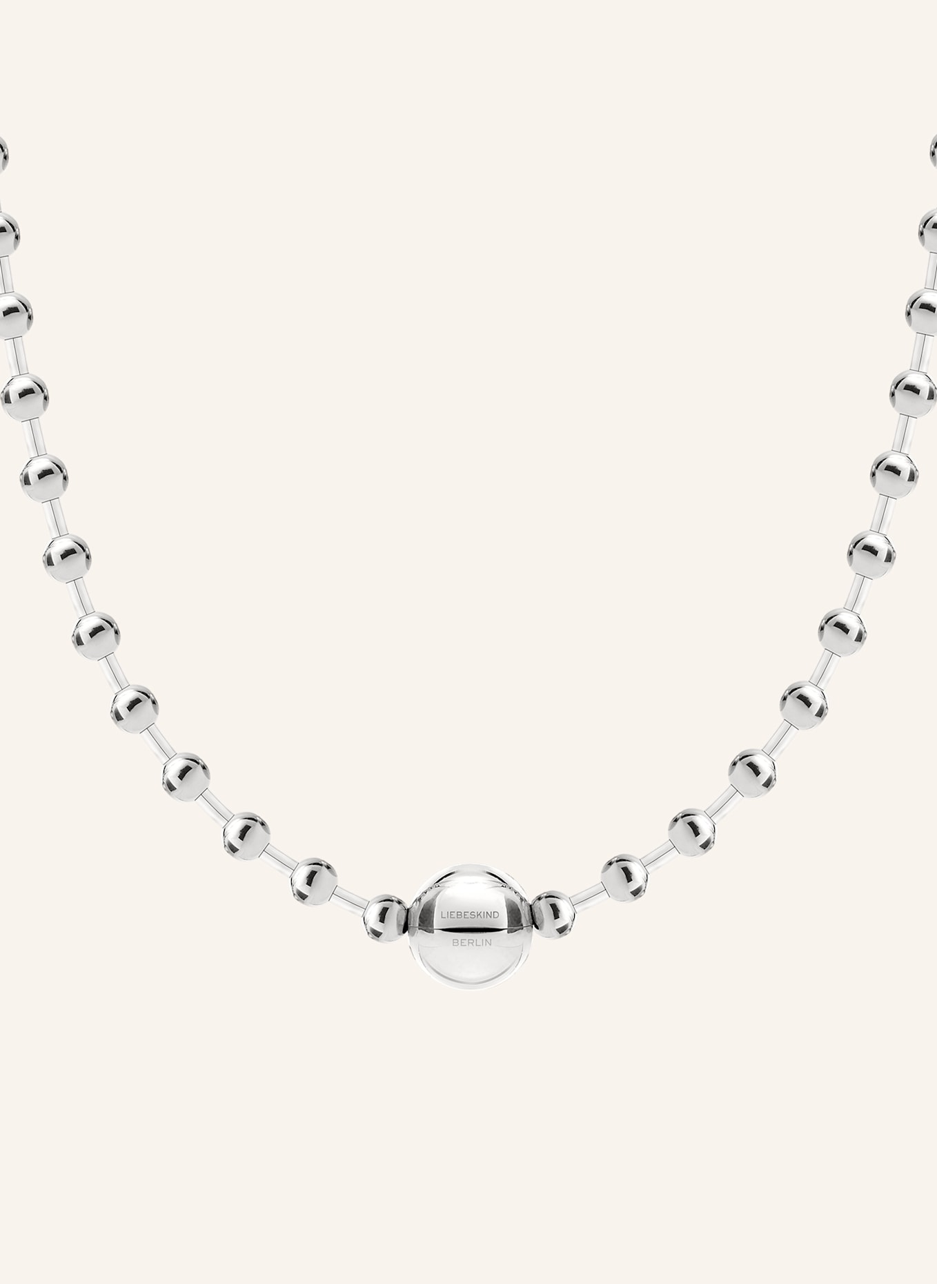 LIEBESKIND Halskette  aus  Edelstahl: SILBER