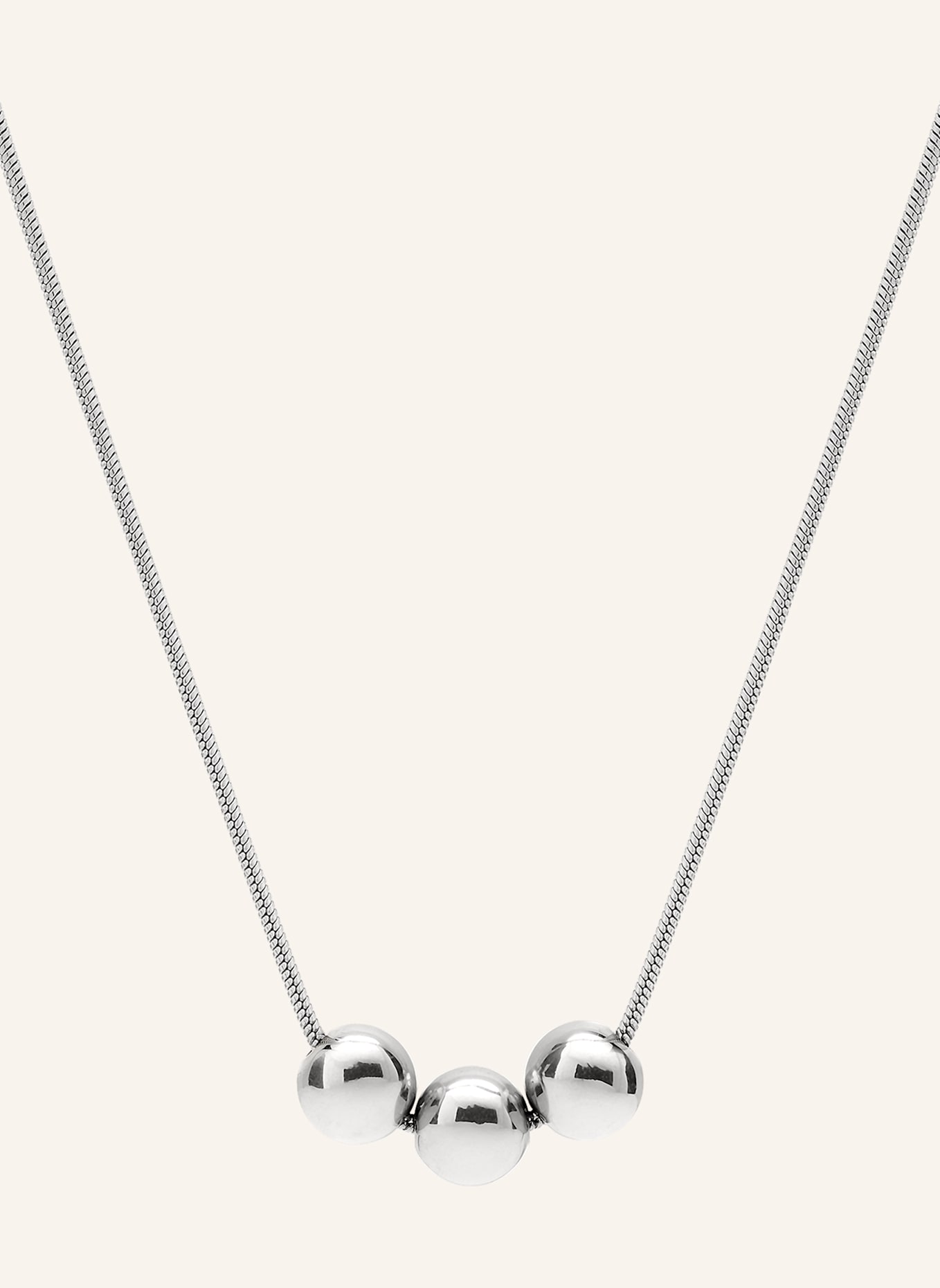 LIEBESKIND Halskette  aus  Edelstahl: SILBER